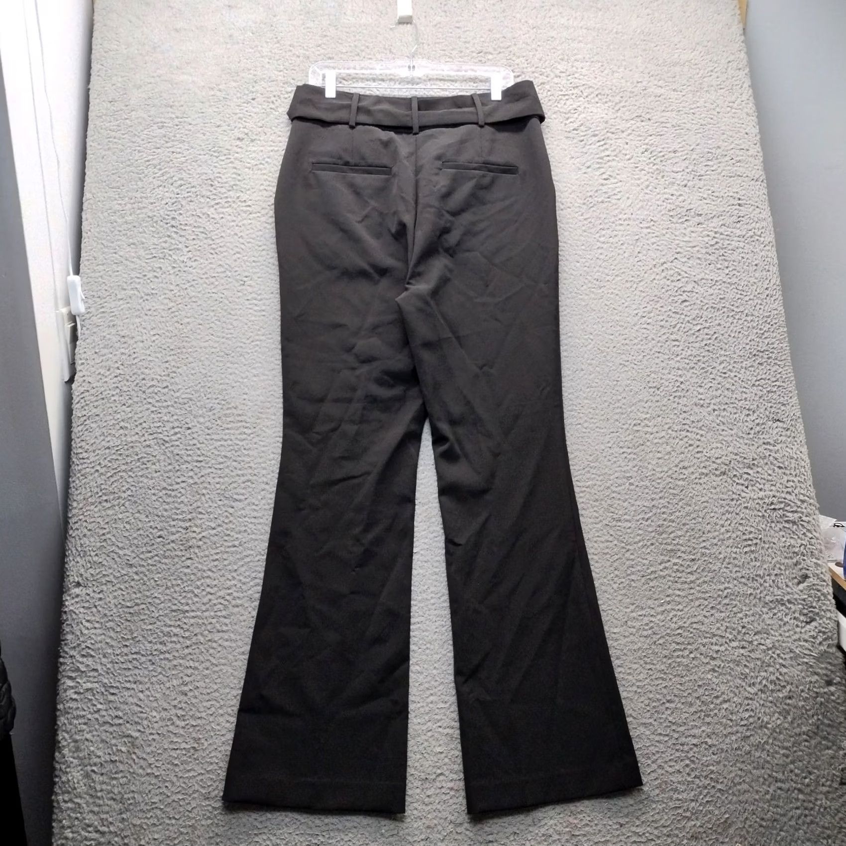 Avenue NYC 7th Avenue Design Studio Pants Womens 10 Black Tie Waisted Design Studio NY & Company Pants Womens 10 Black Tie Waisted Size 32" / US 10 / IT 46 - 2 Thumbnail