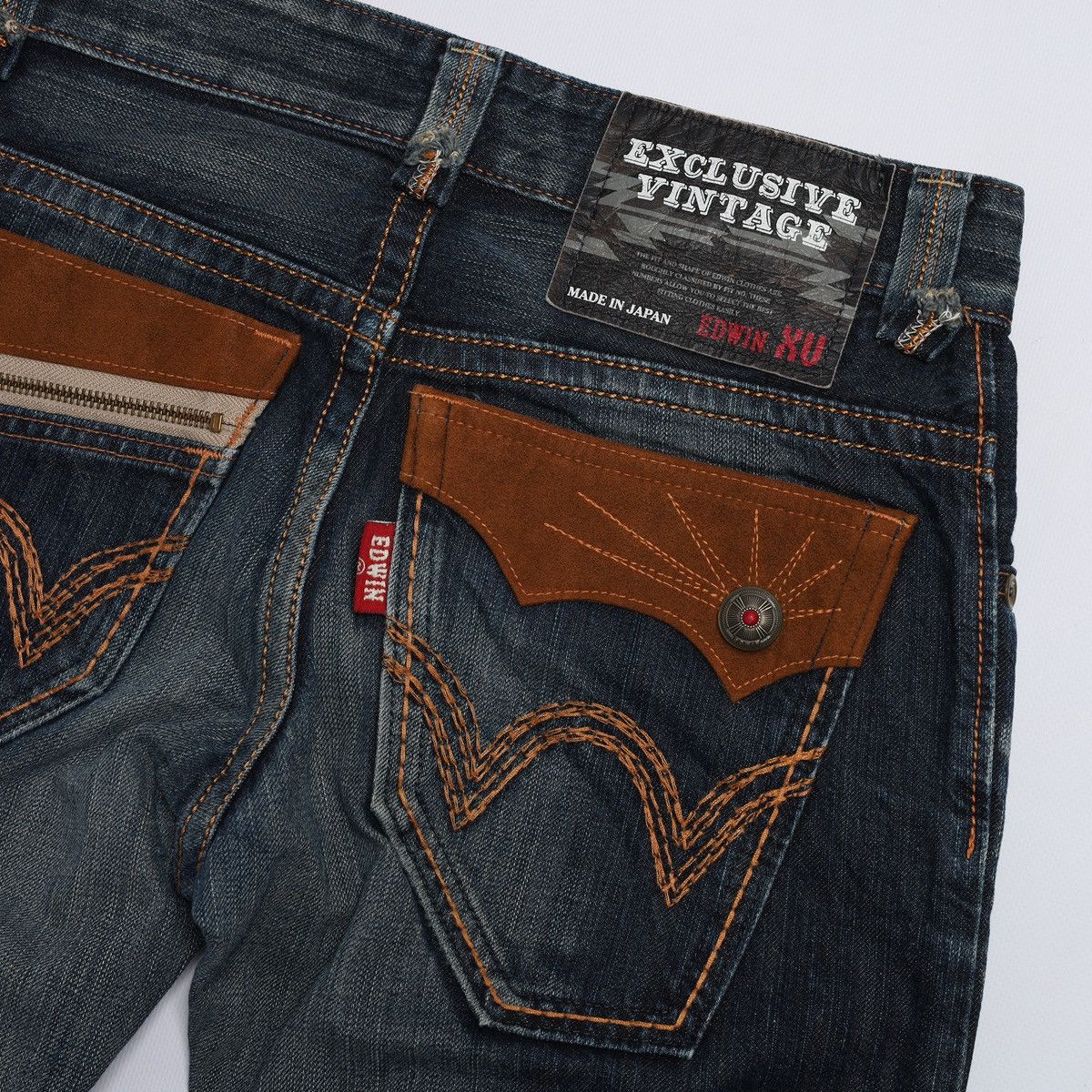 Edwin Edwin Made in Japan Denim Jeans 26 size Blue Size 26" / US 2 / IT 38 - 10 Thumbnail