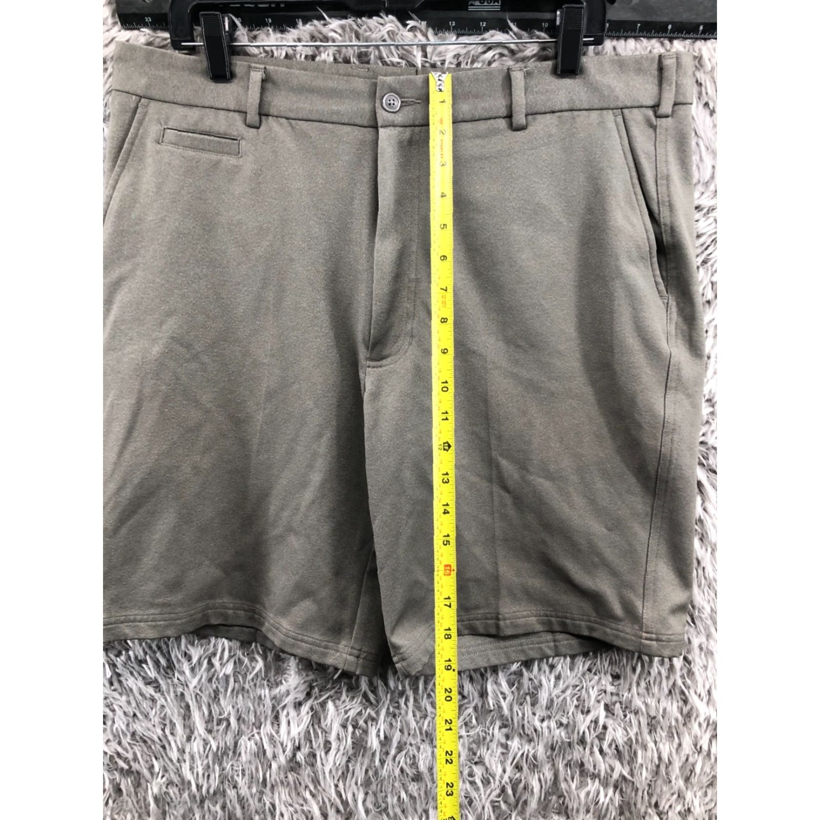 Vintage Pebble Beach Mens Shorts Bermuda 5-Pocket Gray Cotton Blend Medium Wash Regular 38 Size US 38 / EU 54 - 3 Thumbnail