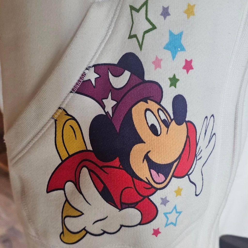 Disney White 2014 Disney Parks Zip-up Hoodie Size L / US 10 / IT 46 - 4 Thumbnail
