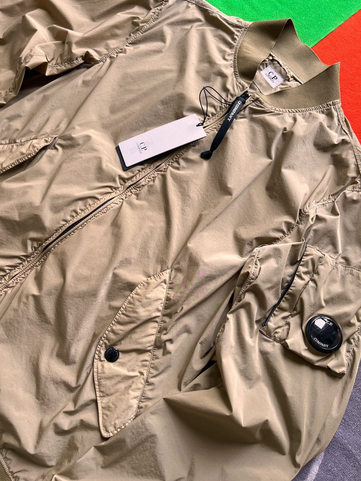 C.P. Company C.P. Company NYcra-R short lightweight Jacket Beige nylon Size US L / EU 52-54 / 3 - 15 Thumbnail