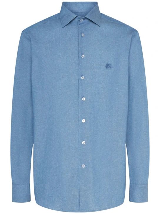 Etro o1lsvrm0425 Shirt in Blue Size US XL / EU 56 / 4 - 1 Thumbnail