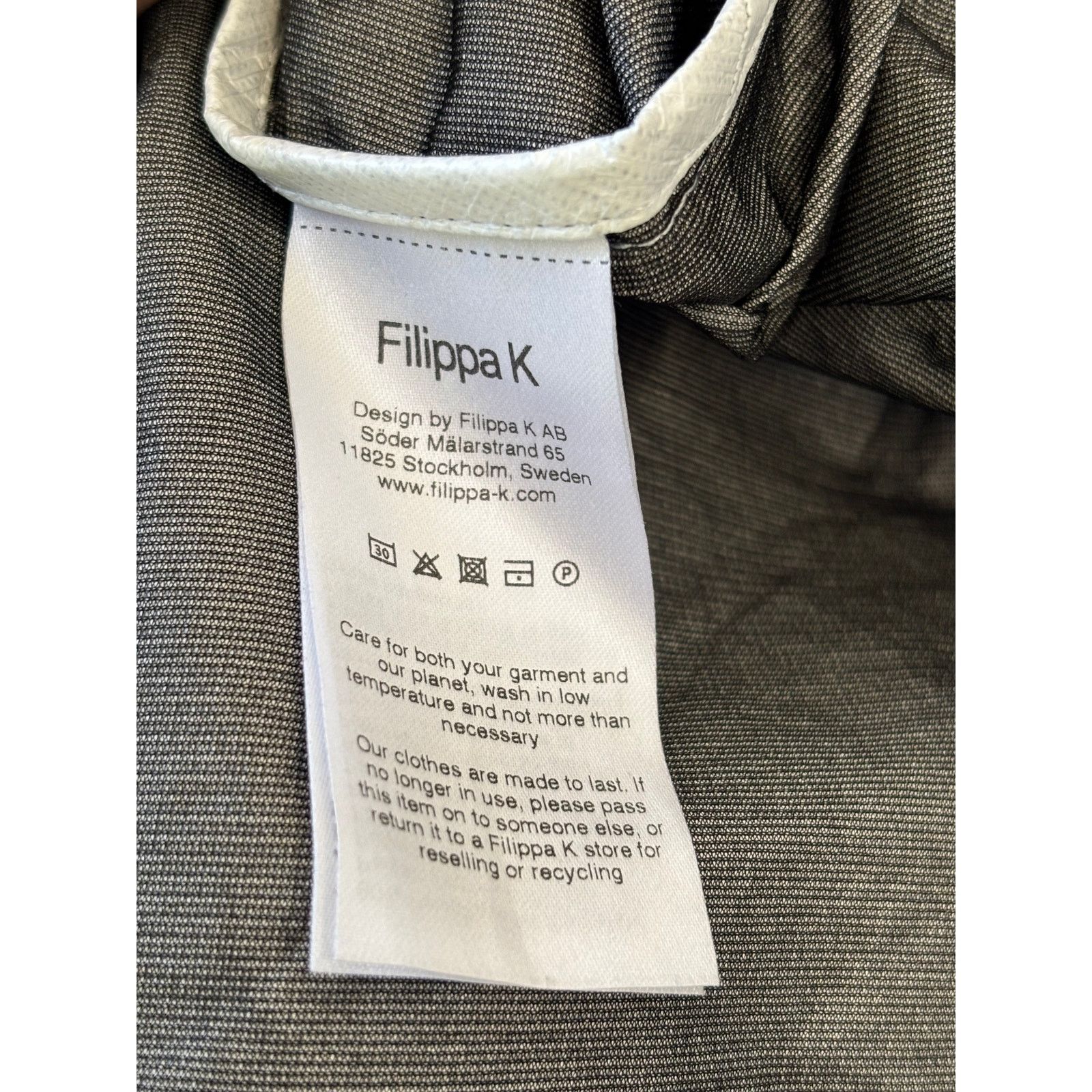 Filippa K Filippa K Grey Lightweight Technical Coat Size L Size US L / EU 52-54 / 3 - 6 Thumbnail