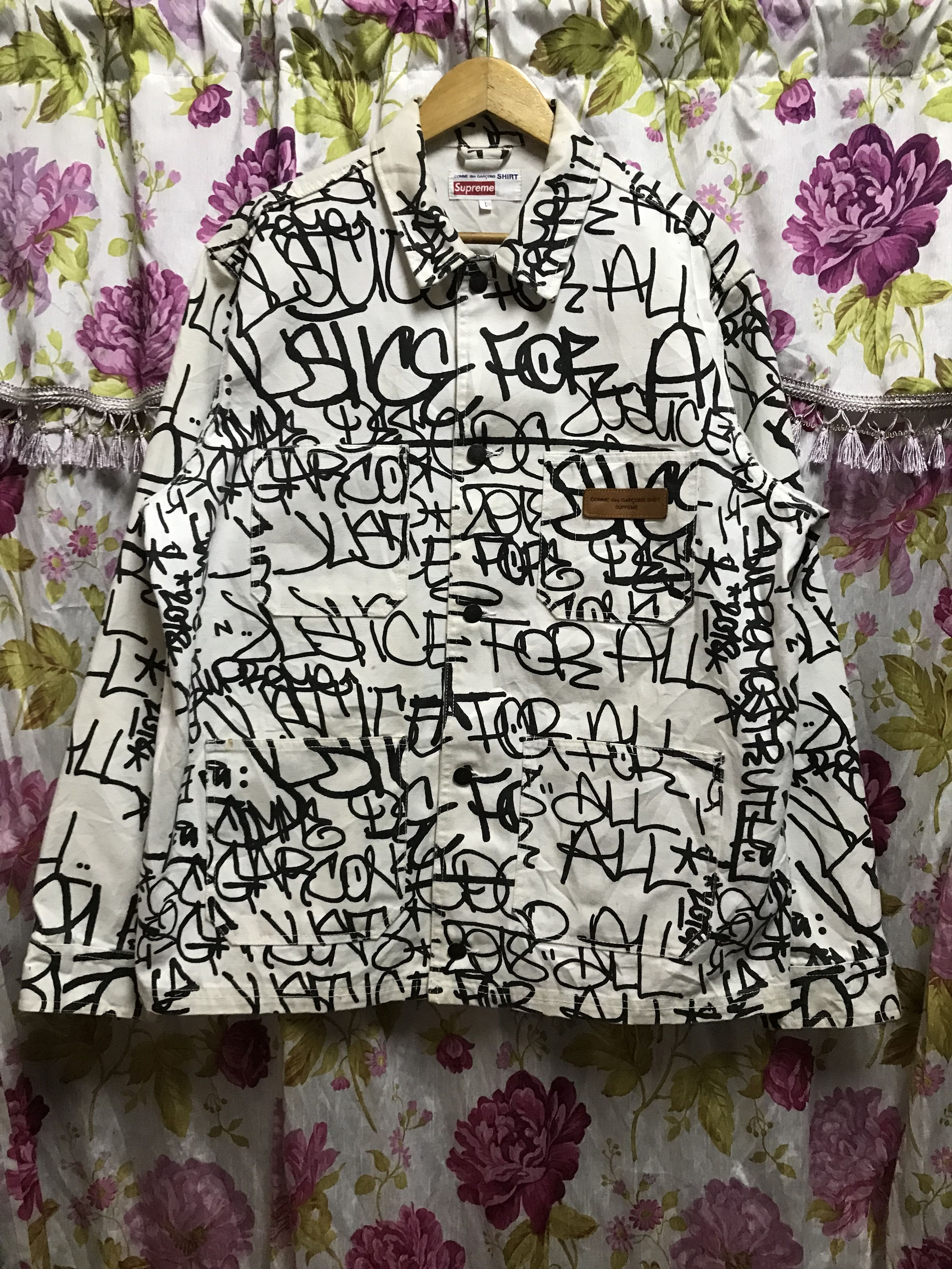 Comme des Garcons SHIRT × Supreme Supreme x Comme Des Garcons Shirt Size US L / EU 52-54 / 3 - 1 Thumbnail