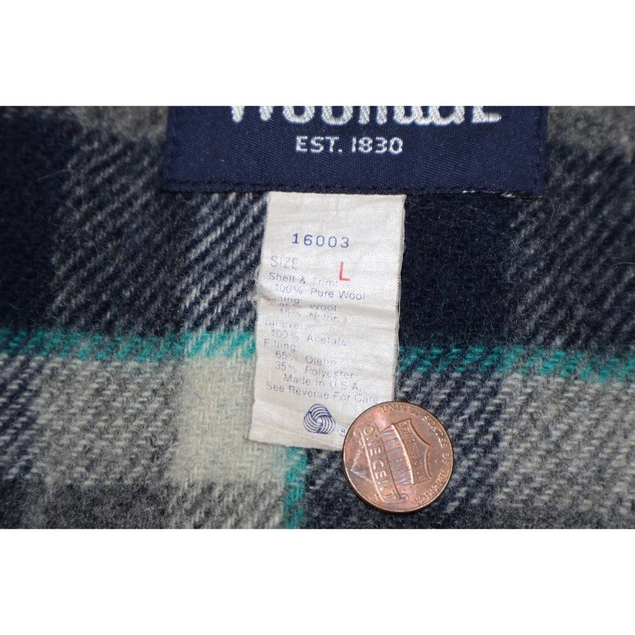 Woolrich Woolen Mills Vintage Woolrich Button Wool Zip up Coat Jacket Men’s Size L Size US L / EU 52-54 / 3 - 4 Thumbnail