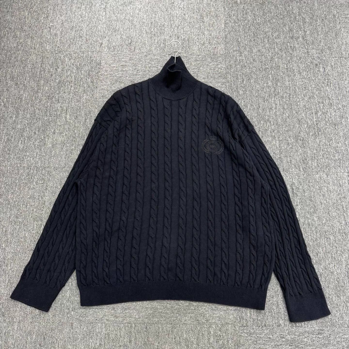 Balenciaga Wheat Ear Embroidered Sweater