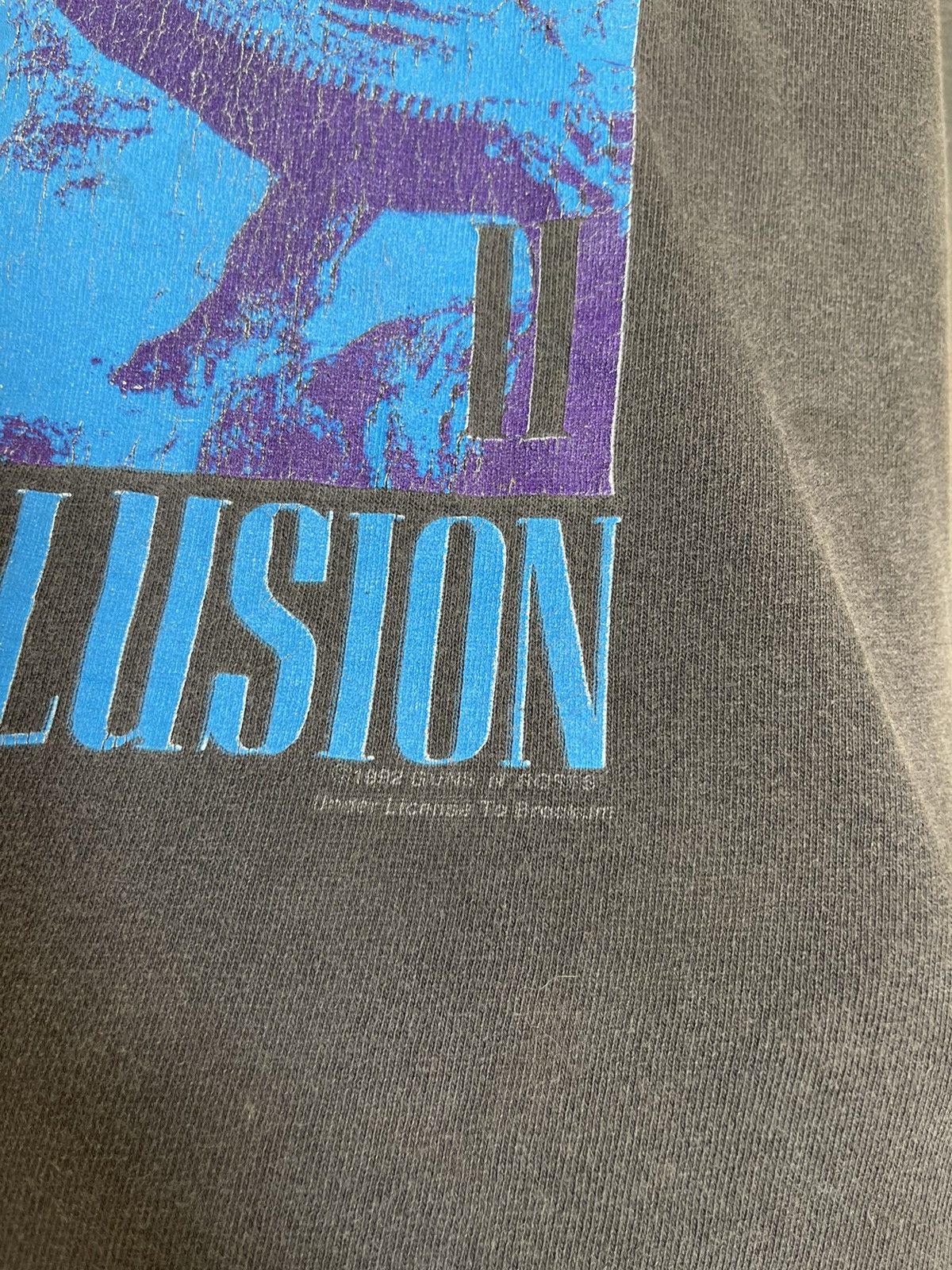 Vintage Vintage 1992 Guns N Roses Fashion Statement Faded Tee Size US XL / EU 56 / 4 - 4 Thumbnail