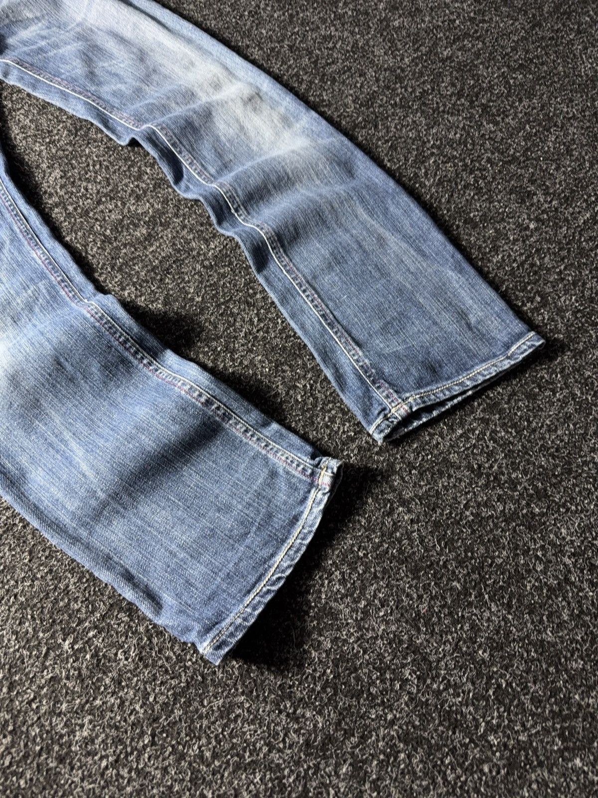 Diesel × If Six Was Nine × Vintage Vintage 90s Y2K Diesel Industry Wash Faded Italy Jeans pants Size US 31 - 4 Thumbnail