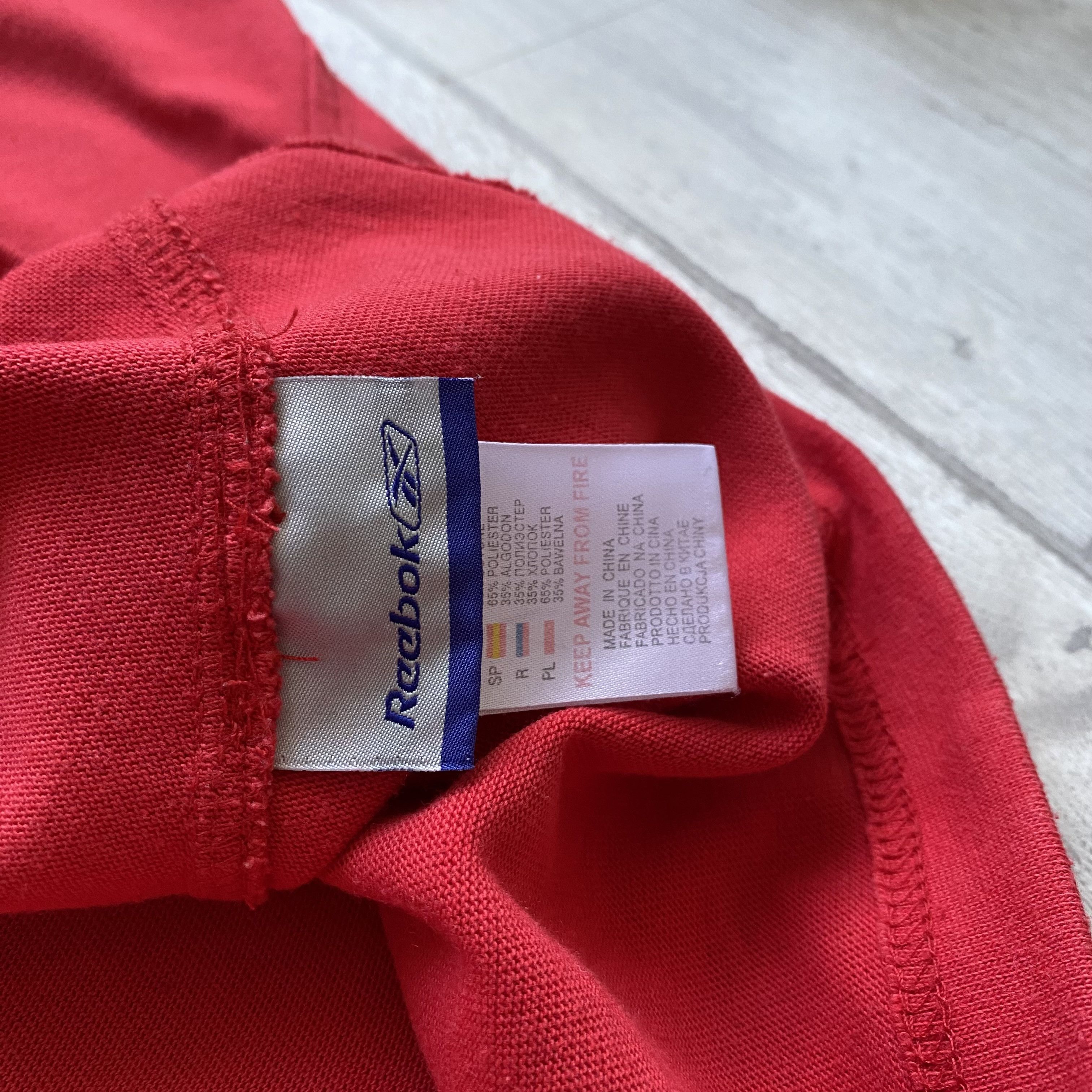Reebok 🏉 Vintage 99s Reebok WRU Wales Rugby jersey Polo shirt Size US M / EU 48-50 / 2 - 7 Thumbnail