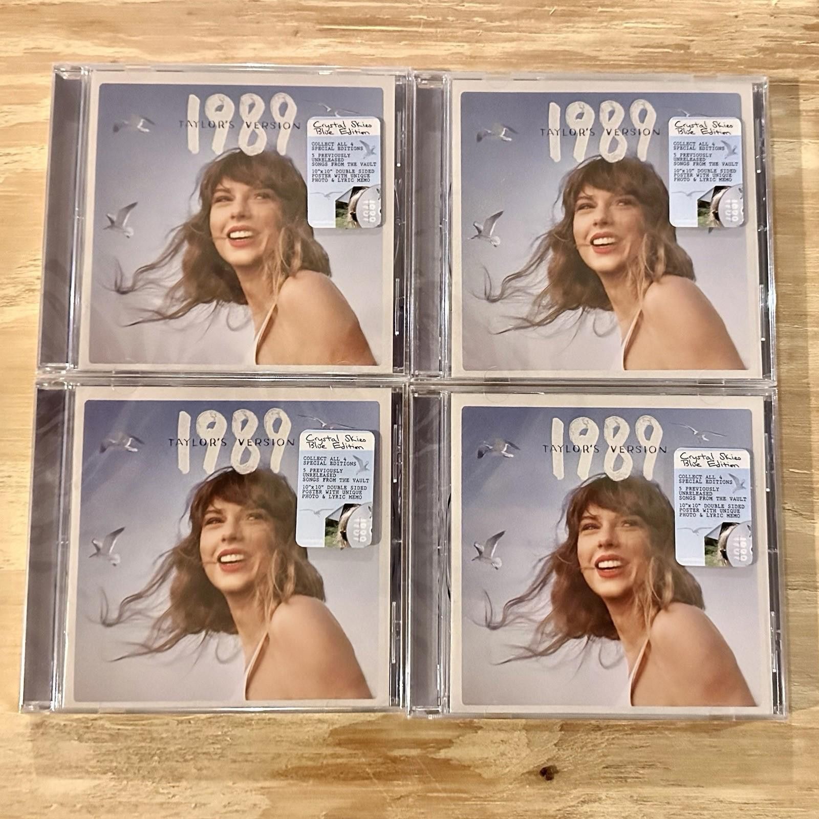 Other 1989 Taylor's Version Crystal Skies Blue Edition CD, 4-PACK Size ONE SIZE - 1 Preview
