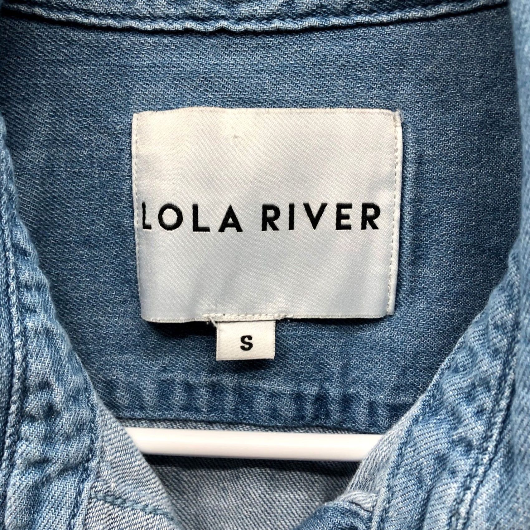 Vintage VINTAGE Lola River Chambray Long Sleeve Shirt Womens S Blue Snap Button Western Size S / US 4 / IT 40 - 5 Thumbnail