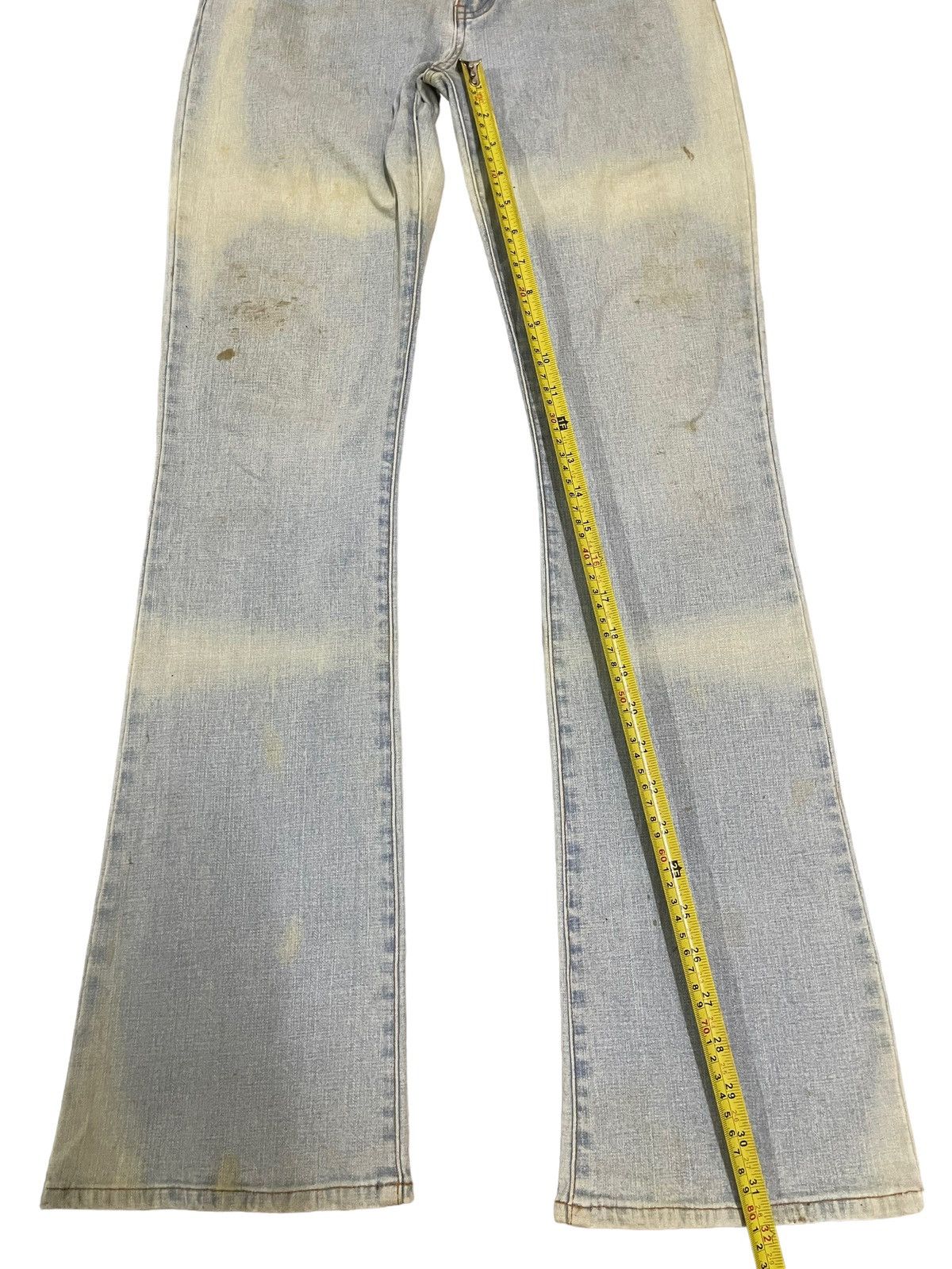 If Six Was Nine Vintage Japanese Brand Blue Wash Style Flare Jeans Size US 29 - 12 Thumbnail