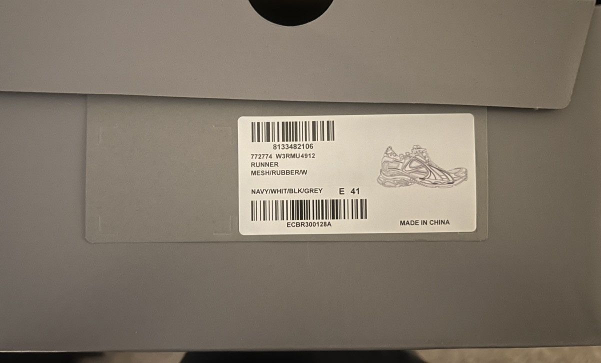 Balenciaga Balenciaga Runner Blue Size US 8 / EU 41 - 11 Thumbnail