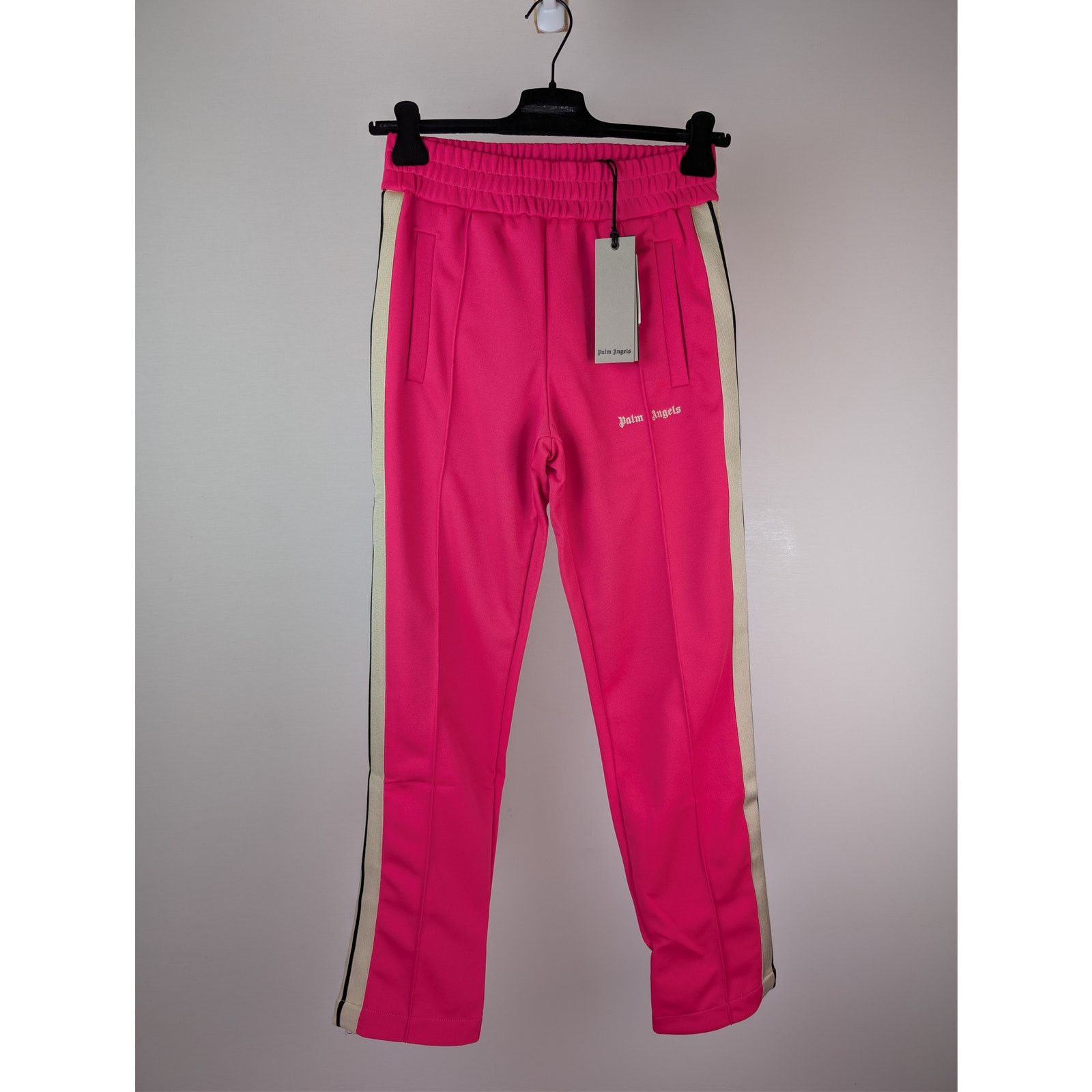 Palm Angels o1rshd1 Classic Logo Track Pants in PA Fuchsia Fluo Size US 30 / EU 46 - 1 Thumbnail