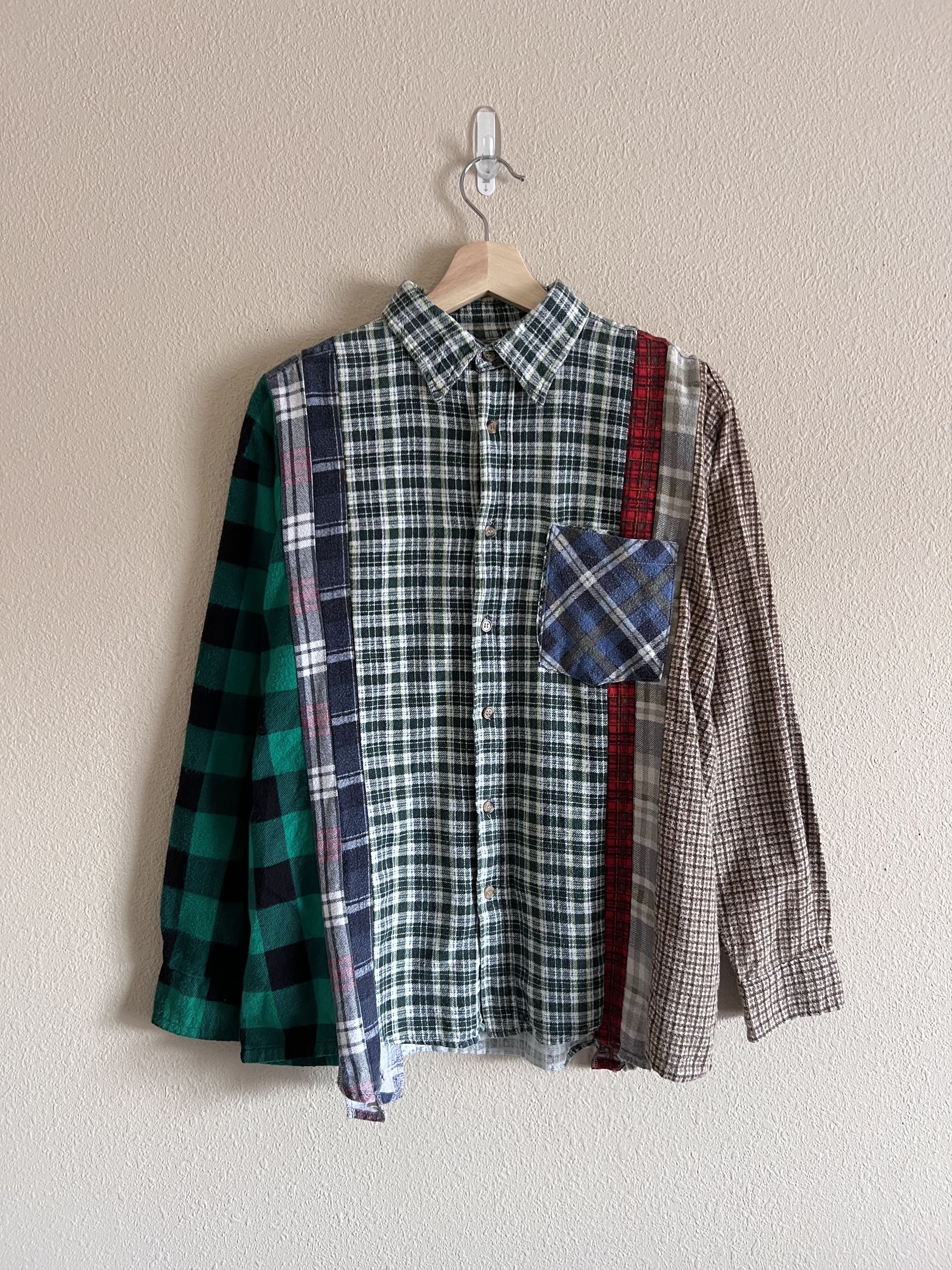 Image of Needles Rebuild 7 Cuts Flannel, Men's (Size Small)