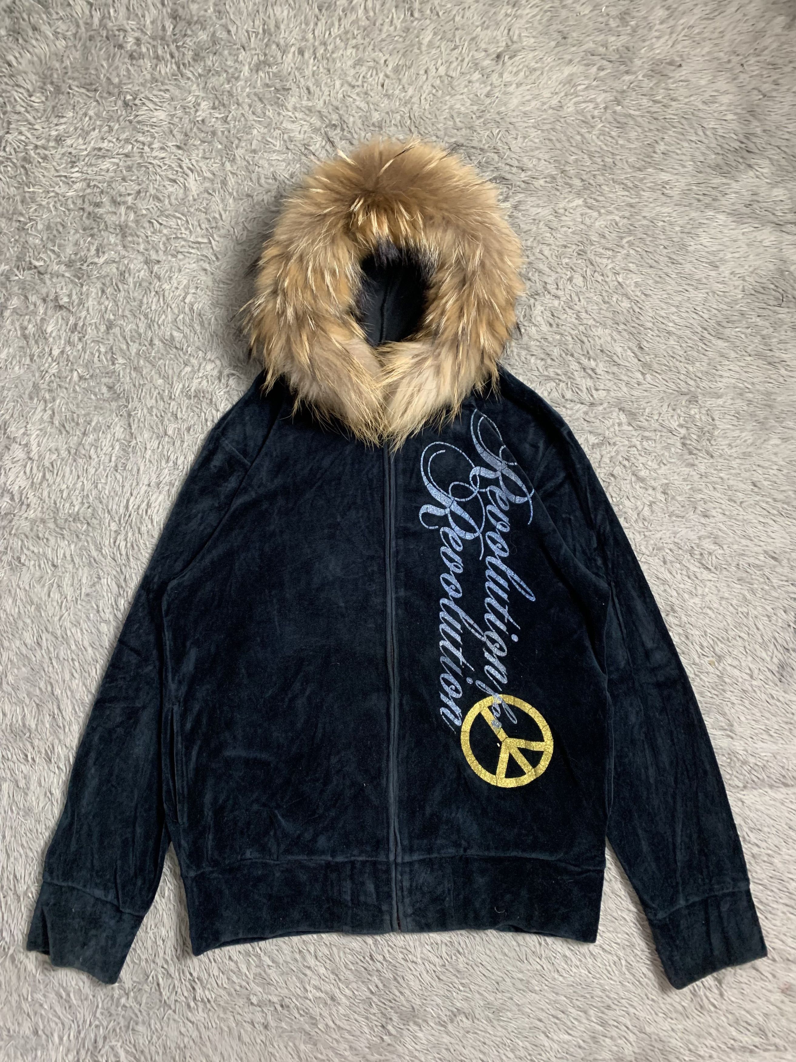 If Six Was Nine × Japanese Brand fur jacket spinash japan vkei