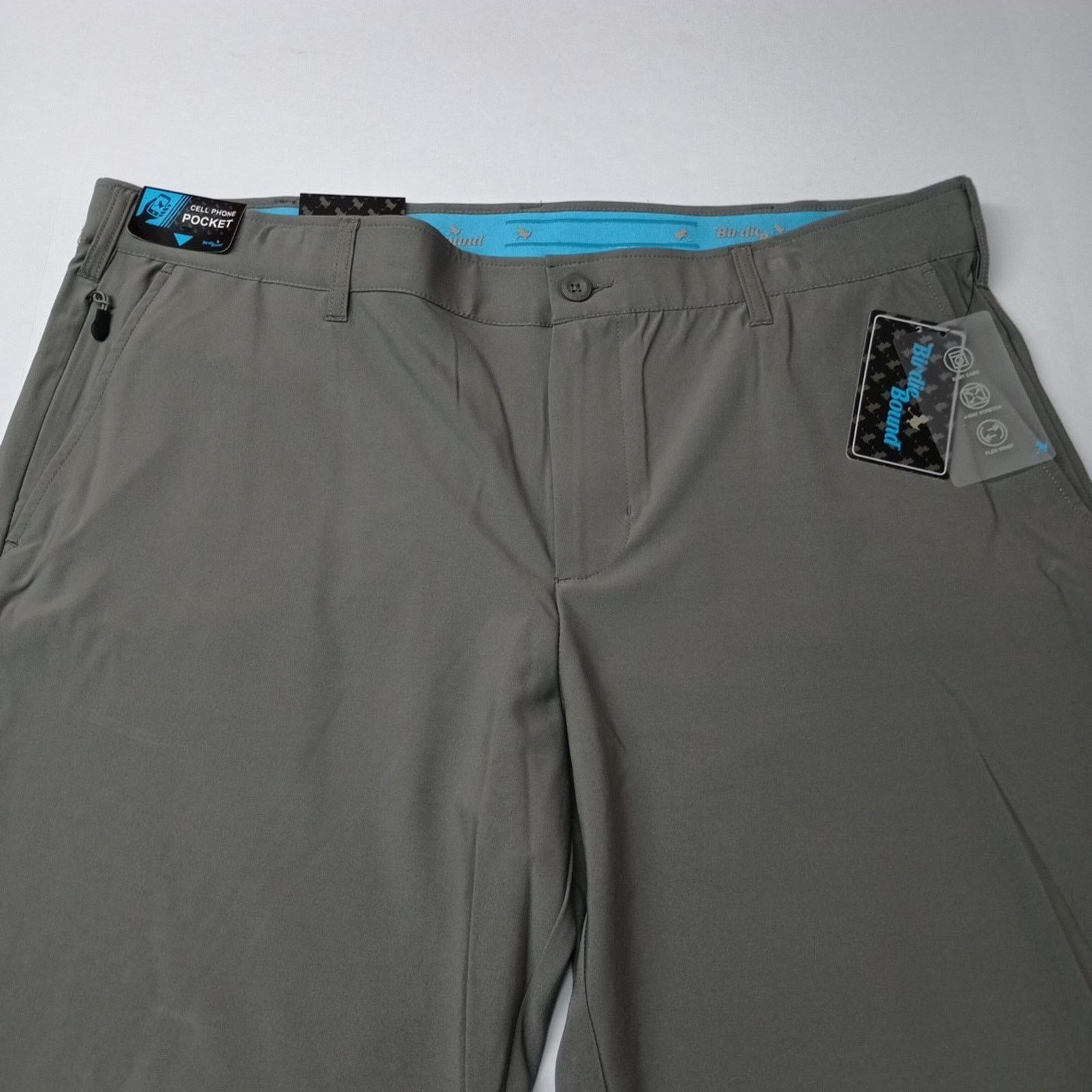 Other Birdie Bound Golf Pants Men's Size 42x30 Gray Flex Straight Size US 42 / EU 58 - 4 Thumbnail