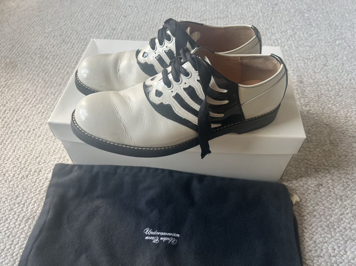 Undercover Undercover AW13 Skeleton Lace-Up Shoes Size US 5.5 / EU 38 - 1 Thumbnail