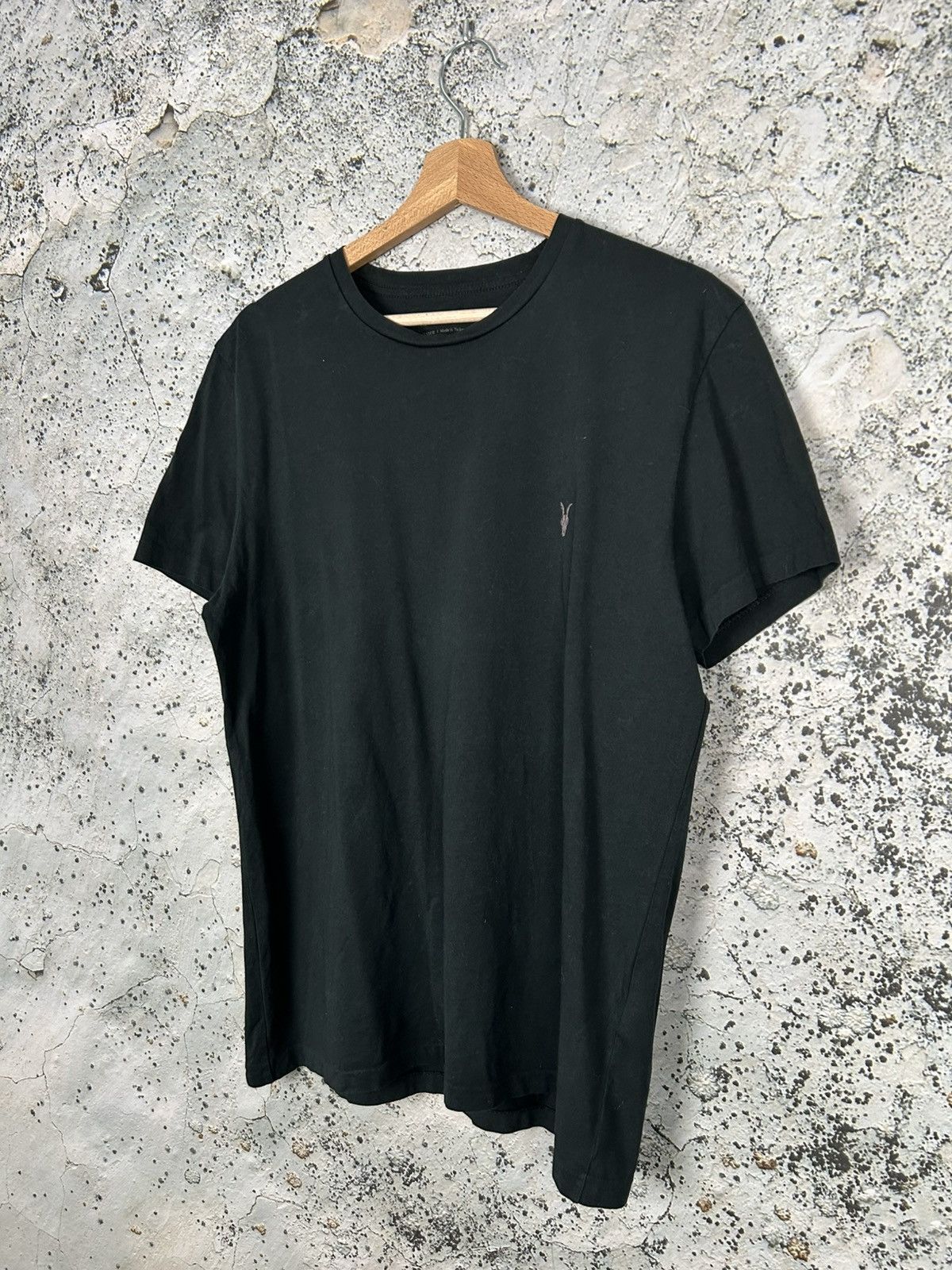 Allsaints × Designer Allsaints Basic Logo Tee Black Streetwear Designer Hype Size US L / EU 52-54 / 3 - 2 Thumbnail
