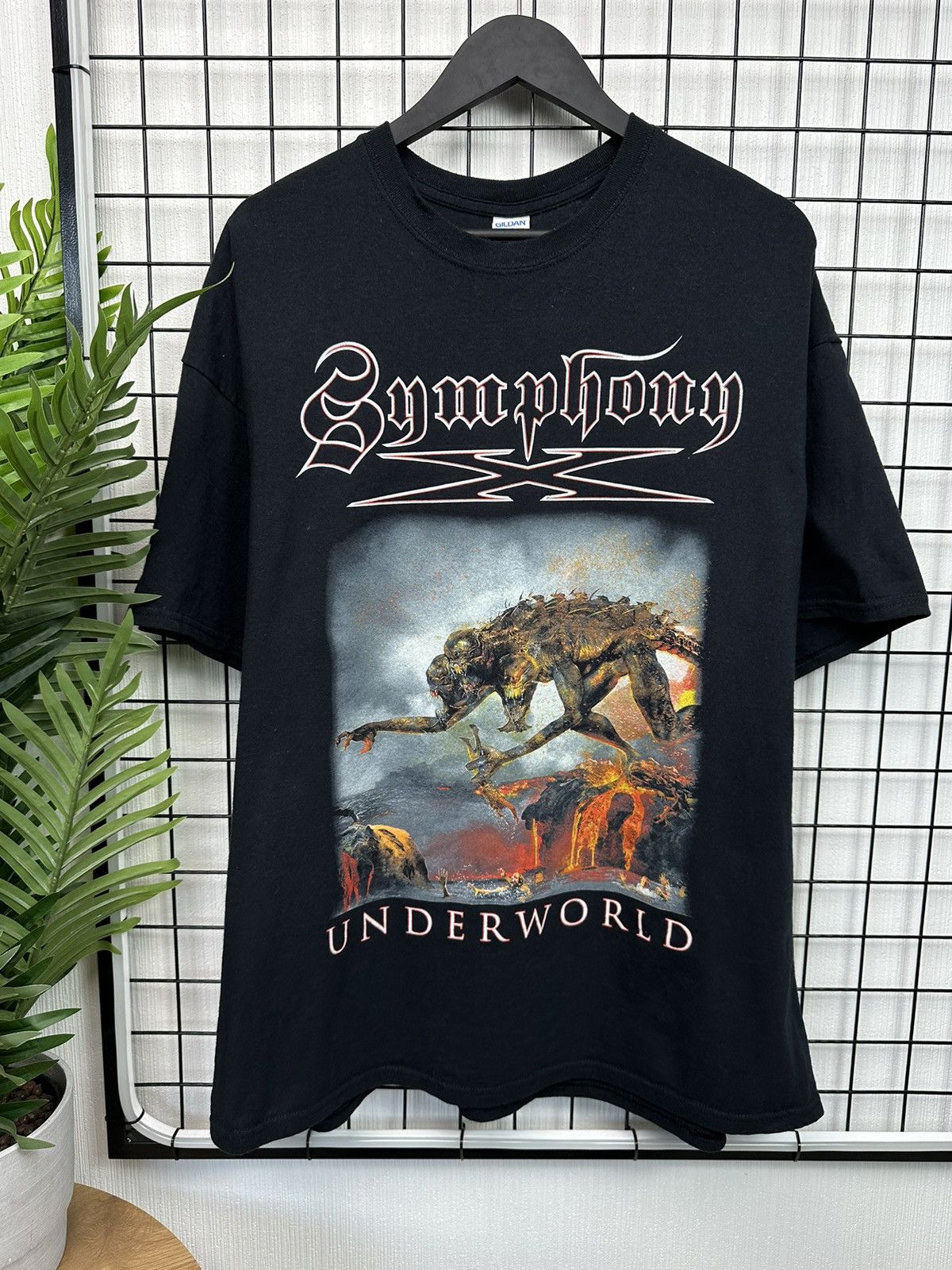 Band Tees Symphony X Underworld Album Promo Tour T-Shirt Men XXL Black Size US XXL / EU 58 / 5 - 1 Thumbnail