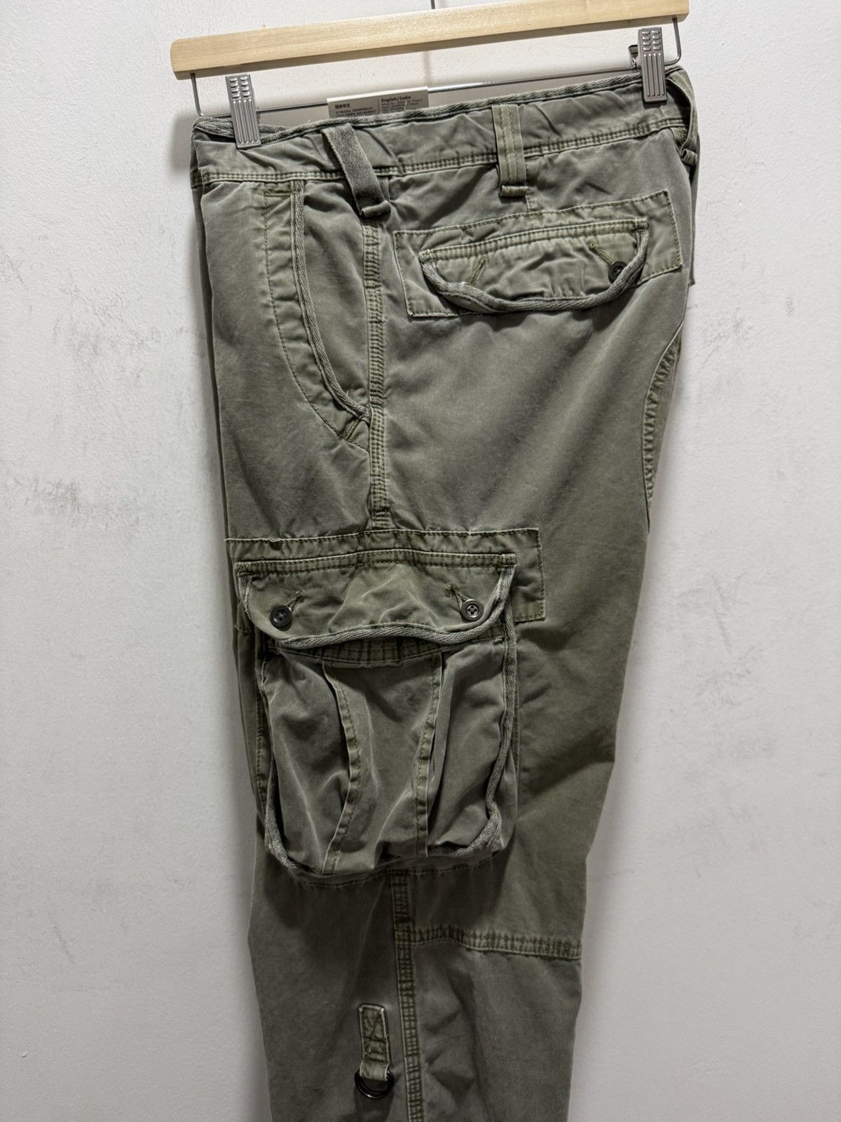 Uniqlo JAPANESE BRAND UNIQLO TWILL MULTIPOCKET CARGO MILITARY PANTS Size US 32 / EU 48 - 14 Thumbnail