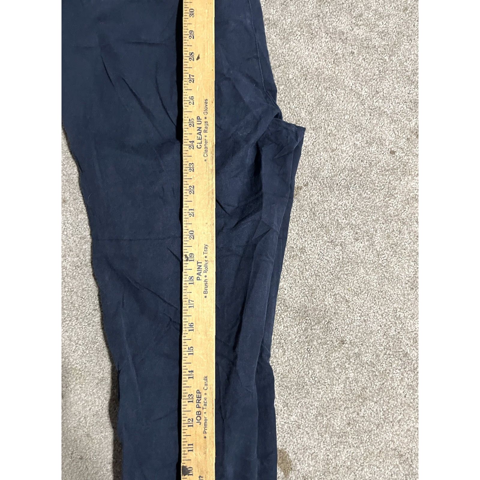 Old Navy Old Navy Pixie Pants Women Size 8 Navy Blue High Rise Secret Slim Pocke Size 38" / US 16 / IT 52 - 6 Thumbnail