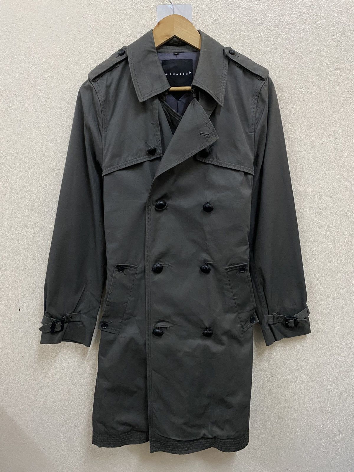 Lemaire Lemaire Double Breasted Jacket - Grey Size M / US 6-8 / IT 42-44 - 1 Thumbnail