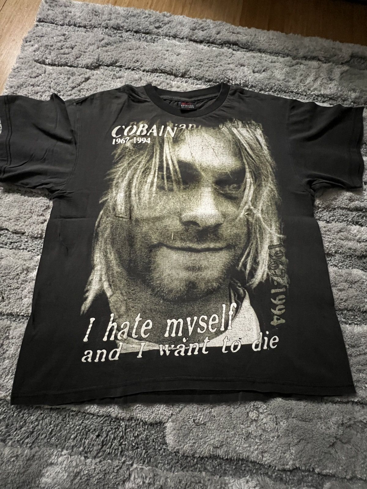 Vintage Vintage kurt cobain t shirt Size XL / US 12-14 / IT 48-50 - 2 Thumbnail