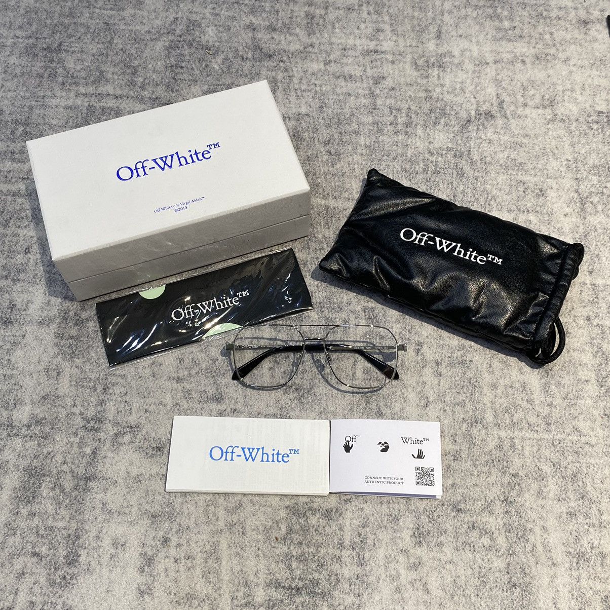 Off-White OFF WHITE STYLE 7J OERJ07JF24MET0017200 SILVER Size ONE SIZE - 10 Thumbnail