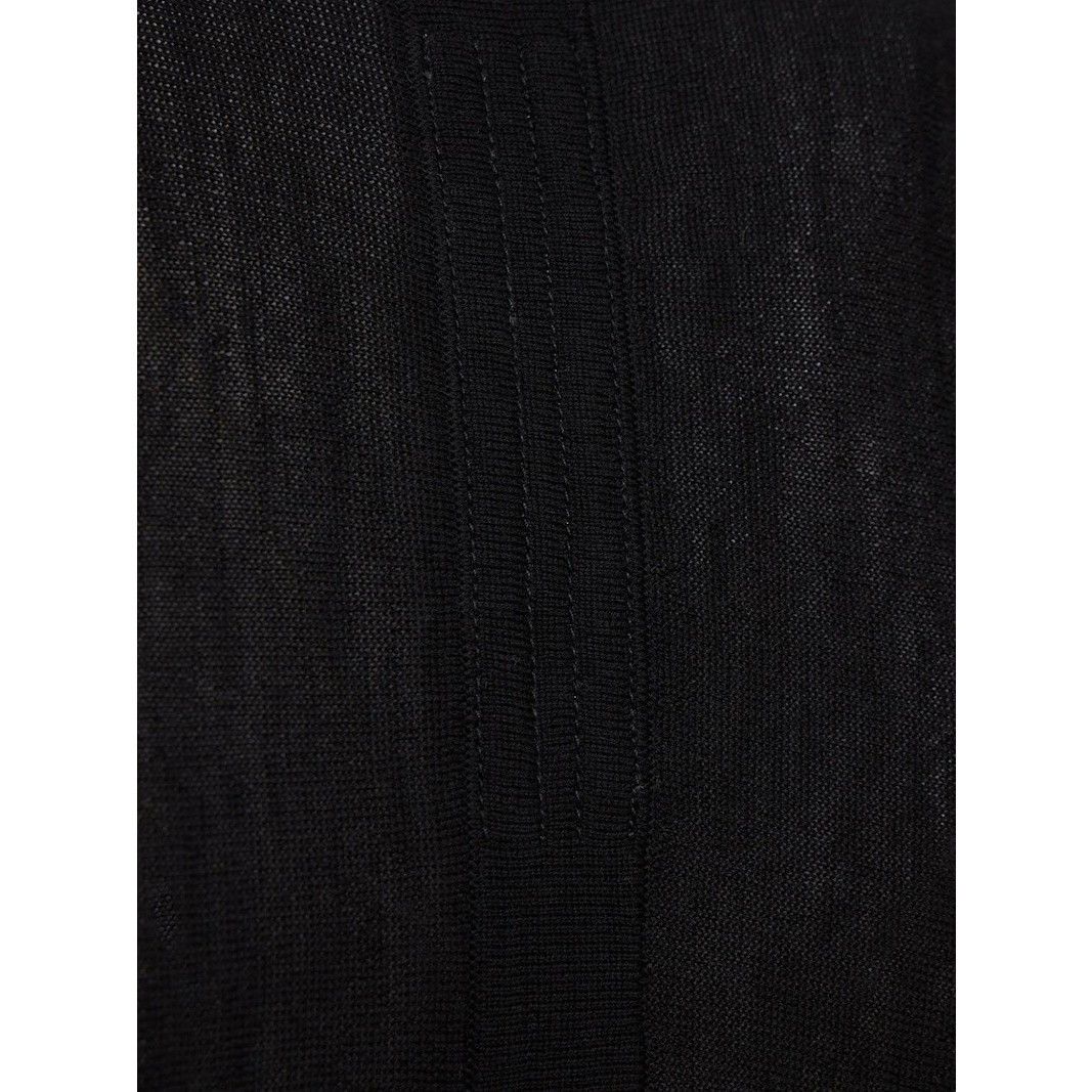 RICK OWENS Crop Knit Wrap Black Cardigan New & Authentic (Wo