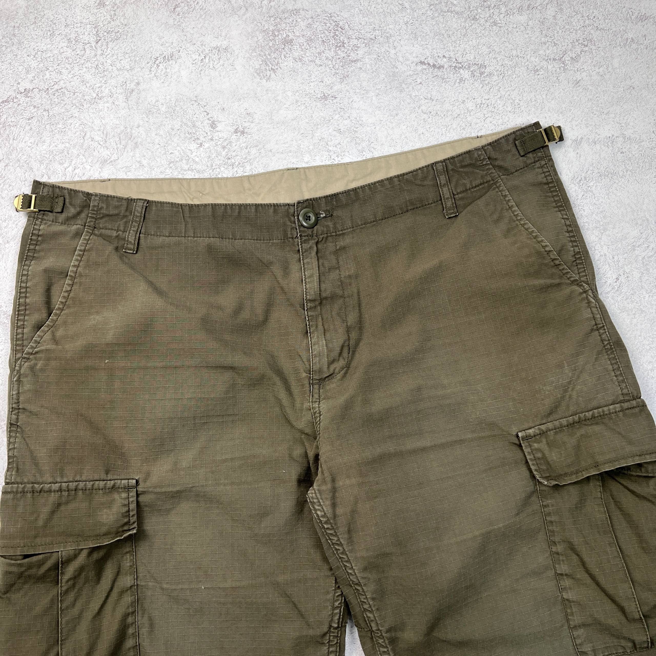 Carhartt Carhartt WIP Aviation Shorts Olive Green Ripstop Men's Size US 40 / EU 56 - 2 Thumbnail