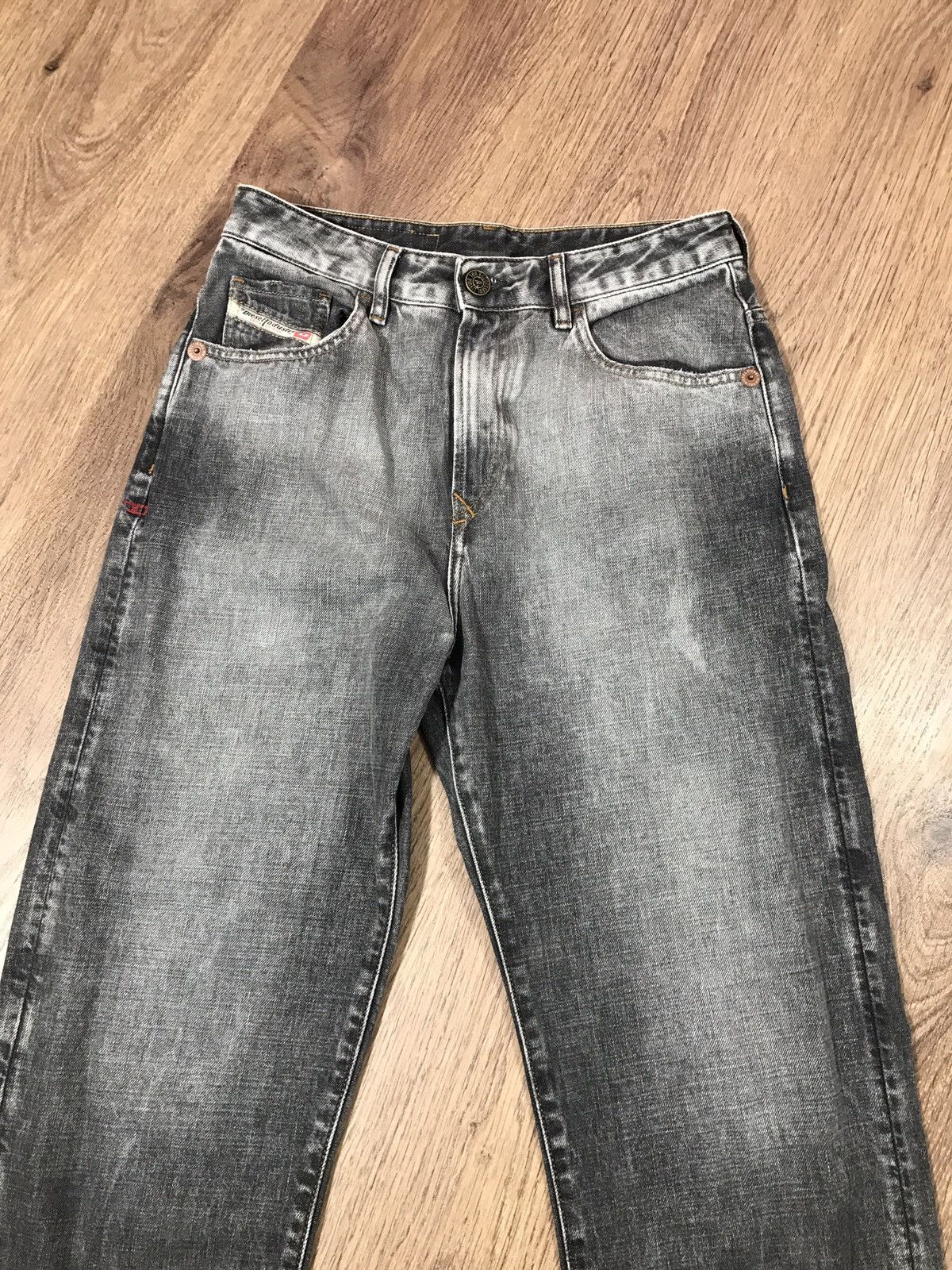 Diesel × Vintage Diesel D Reggy Denim Pants Jeans Rare Size 27" / US 4 / IT 40 - 6 Thumbnail