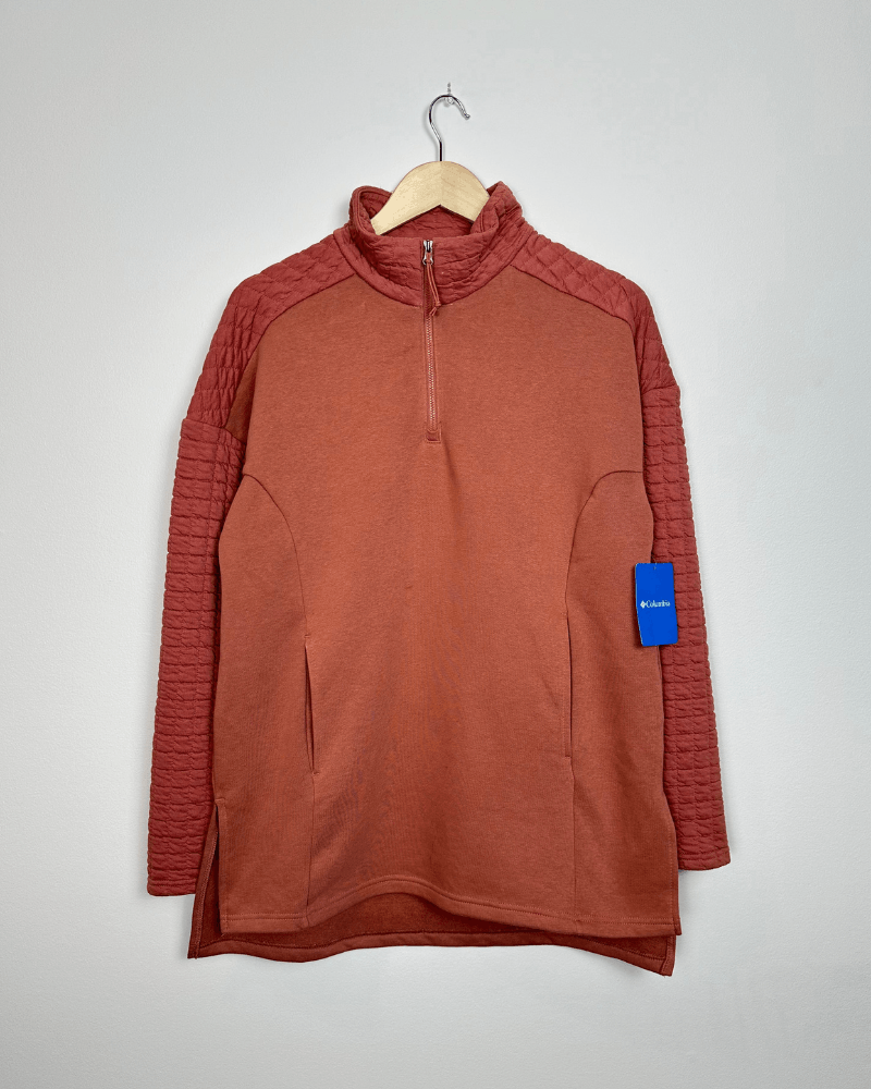 Columbia NWT - Women's Columbia Castle Hill 1/4 Zip Quilted Tunic - M Size M / US 6-8 / IT 42-44 - 2 Thumbnail