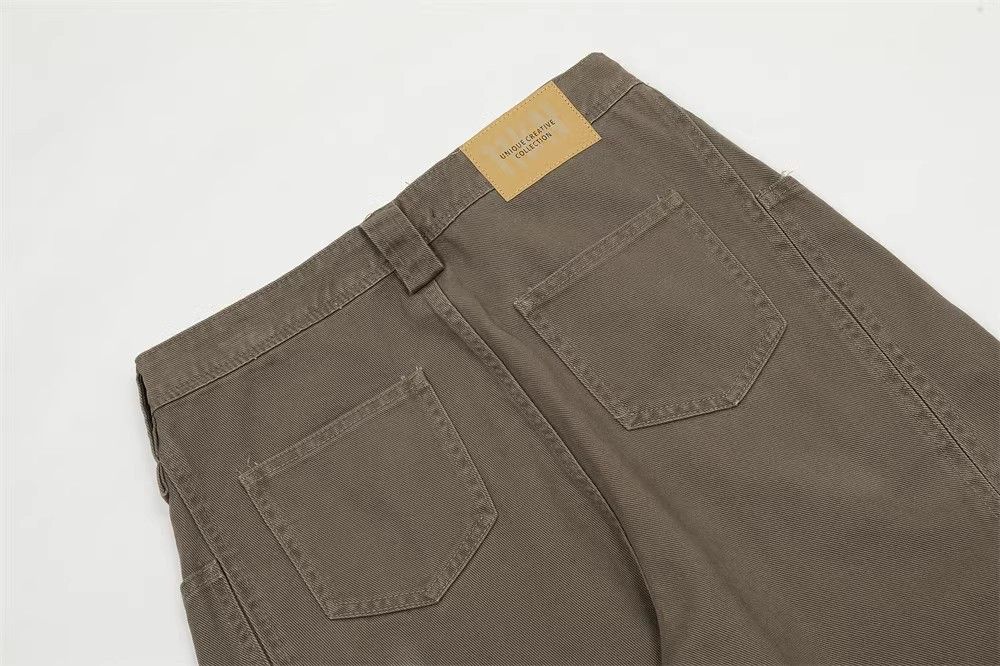 Japanese Brand × Jean American high street men's loose flared cargo jeans Size US 32 / EU 48 - 6 Thumbnail