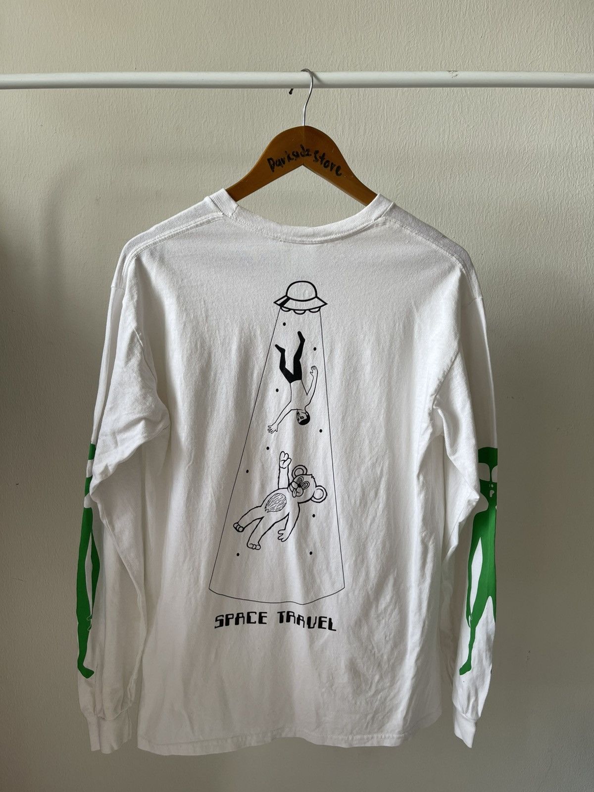Beauty Beast 2000s Milkboy x Punk Drunkers Alien Long Sleeve Size US S / EU 44-46 / 1 - 6 Thumbnail