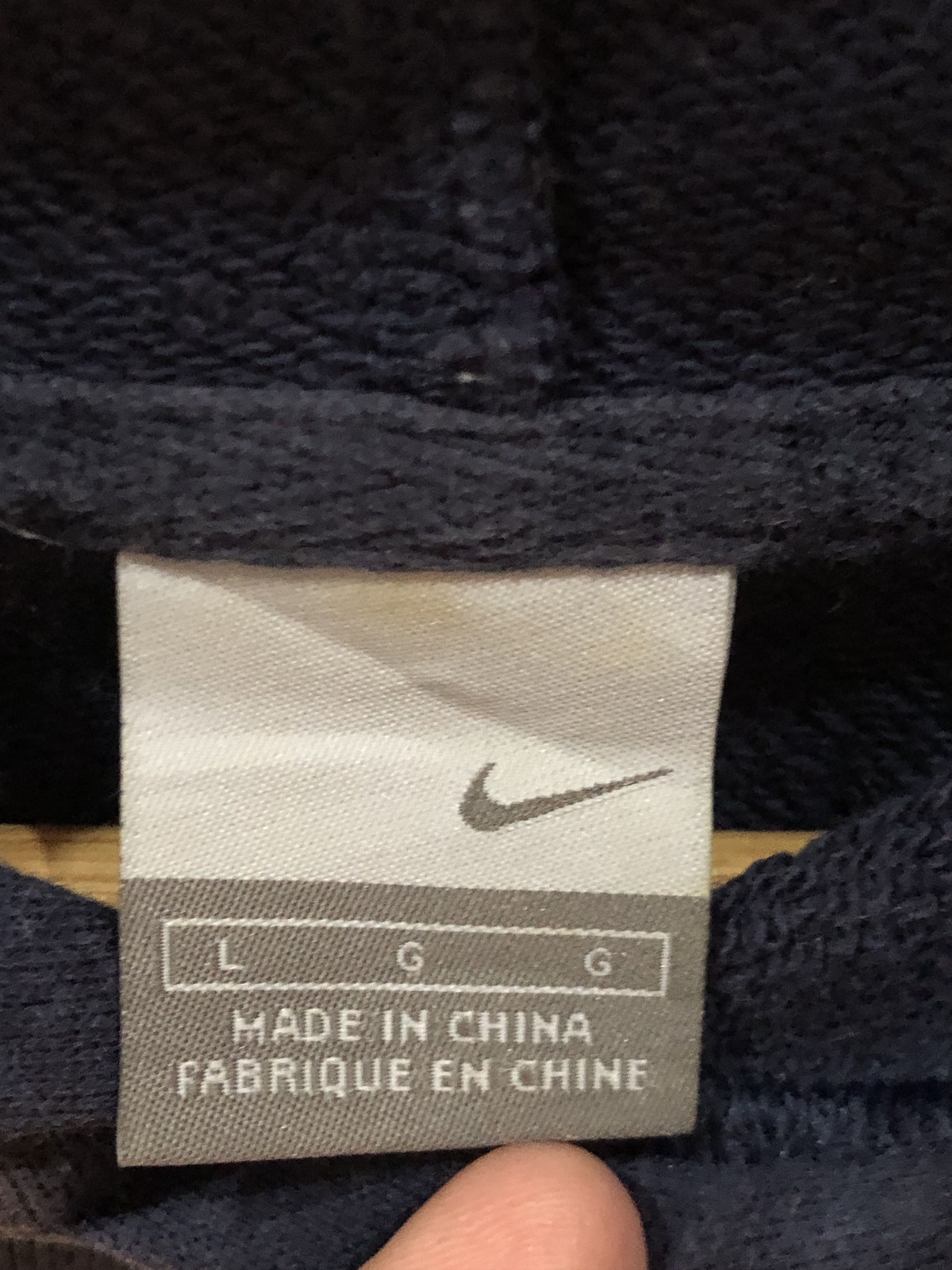Nike Vintage Nike "Don't Sleep" Graphic Sun Faded hoodie. Size US L / EU 52-54 / 3 - 5 Thumbnail