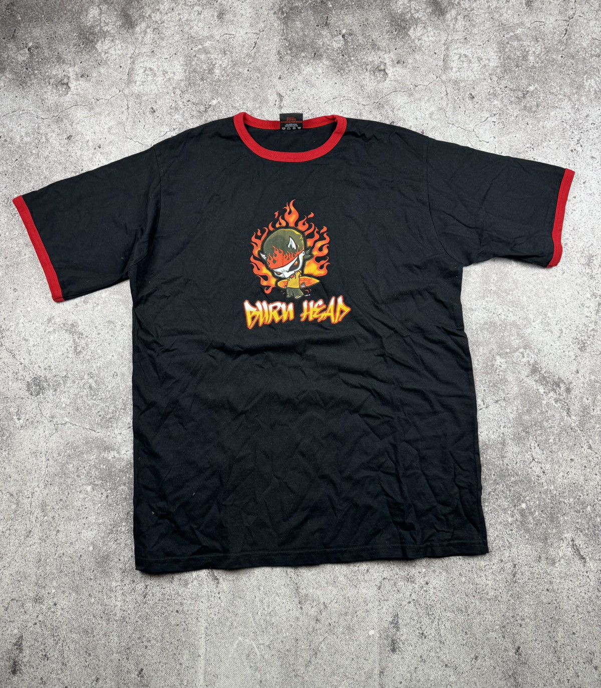 JNCO × Vintage Vintage 90’s JNCO Style OG Fire burn head Skategang baggy Size US XL / EU 56 / 4 - 1 Thumbnail