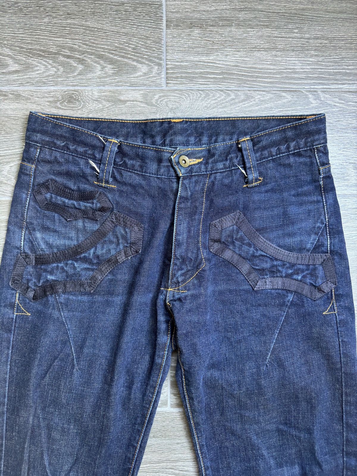 Number (N)ine Number (n)ine pocket patch 2009 denim Size US 30 / EU 46 - 4 Thumbnail