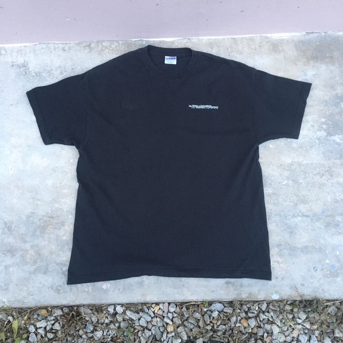 Hanes × Vintage Vintage 2003 History Of Innovation Black Tee Size US XL / EU 56 / 4 - 2 Thumbnail