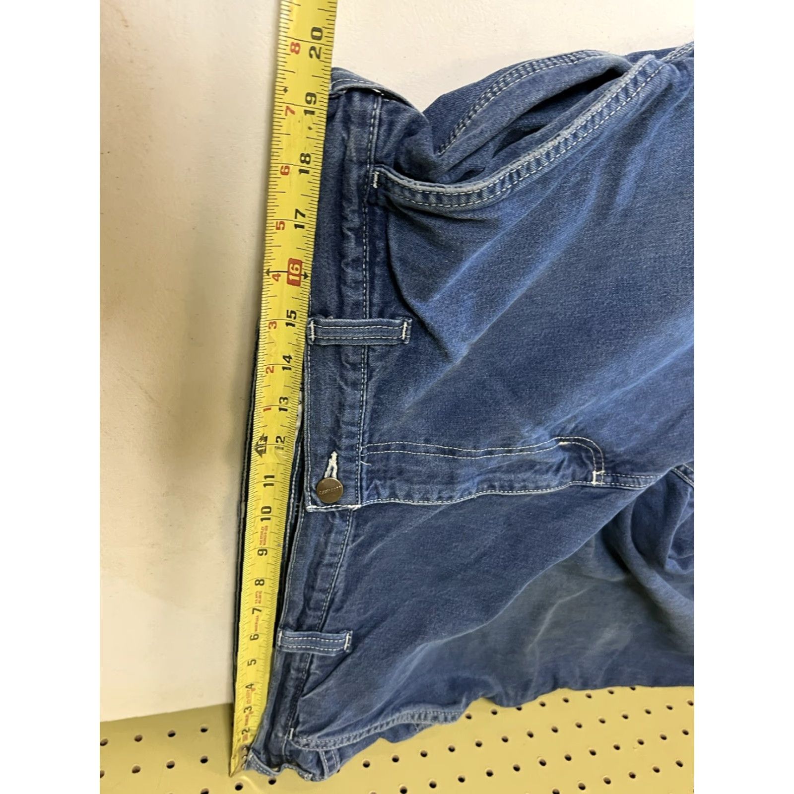 Carhartt VINTAGE Carhartt Jeans Dungaree 382-83 Work Denim 40x30 Mens Mens Jeans Blue Carhartt 382-83 Fits Dungaree Style 30 Inseam Size US 40 / EU 56 - 6 Thumbnail