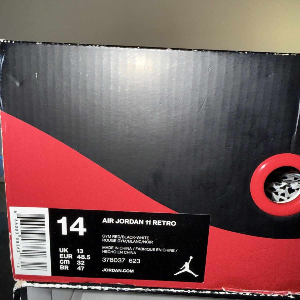 Jordan Brand Jordan 11 Win like 96 ( US 14 ) Size US 14 / EU 47 - 6 Thumbnail