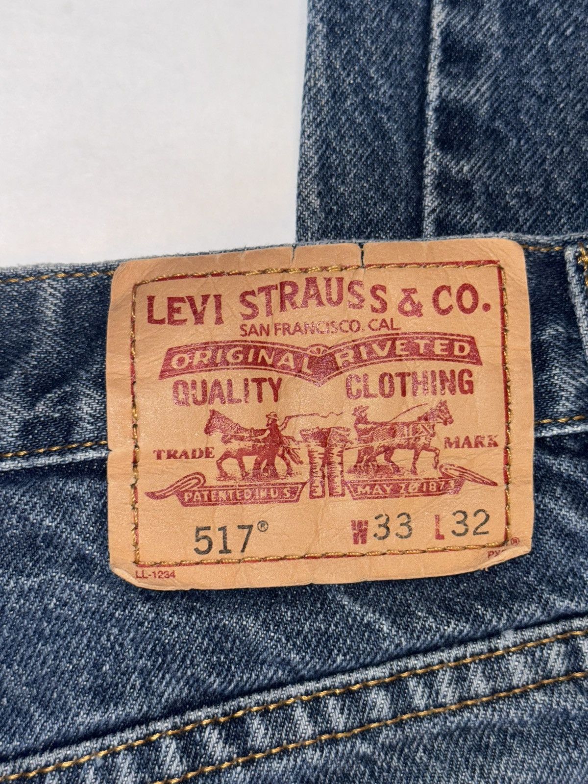 Levi's Vintage Clothing Vintage 517 levi’s Boot cut denim Size US 33 - 6 Thumbnail