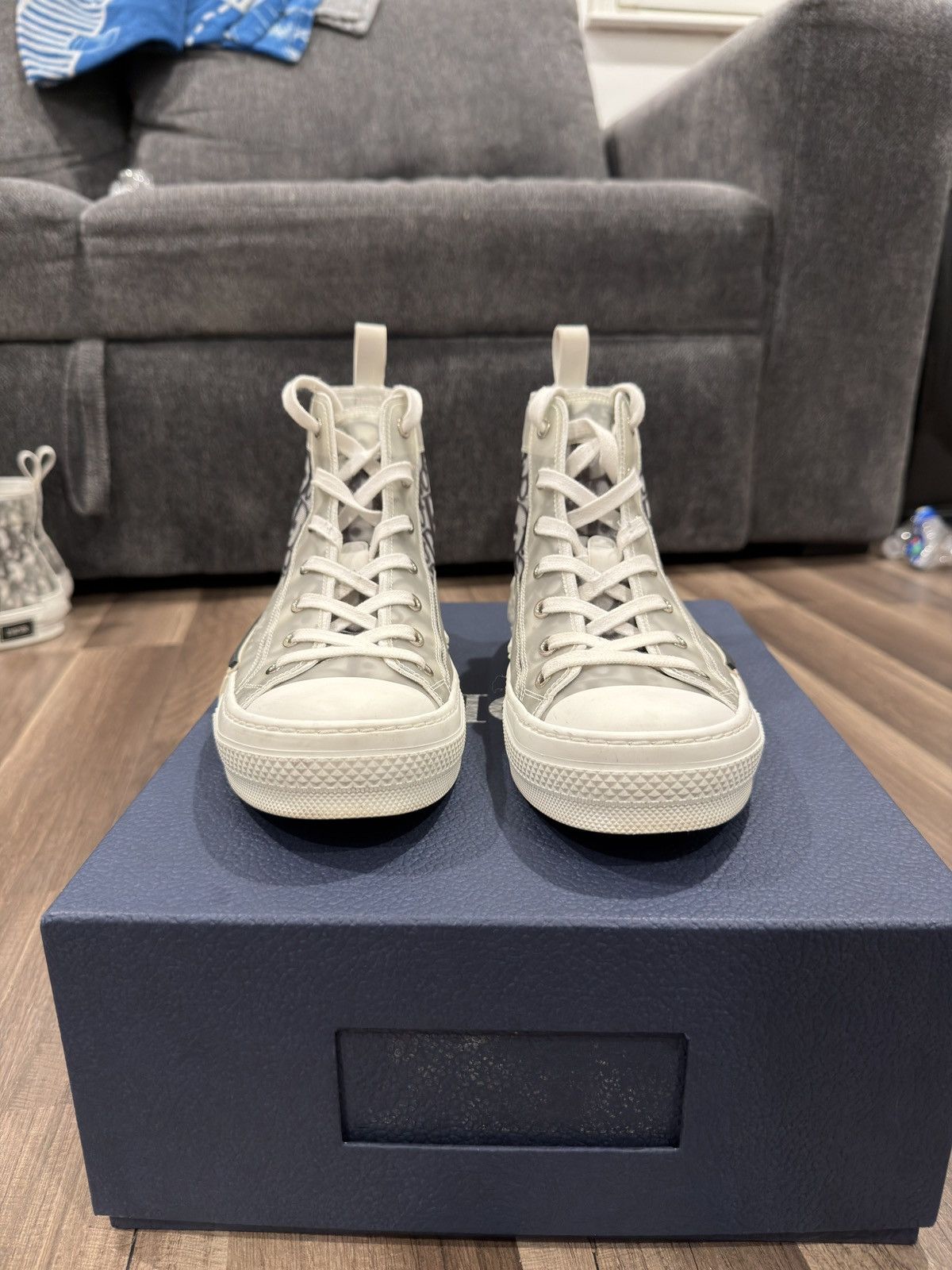 Dior Dior B23 High Top Sneakers Size US 6 / EU 39 - 3 Thumbnail