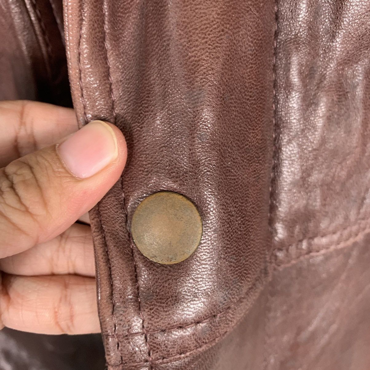 Japanese Brand Vintage Carpell Leather Jacket Made In Italy Size US M / EU 48-50 / 2 - 10 Thumbnail