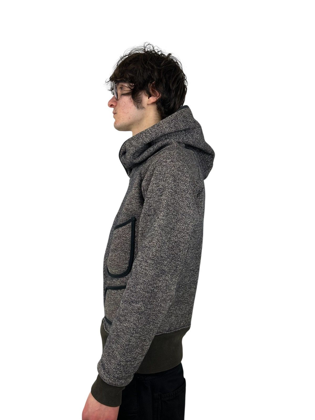 Kapital Kapital Loopback Knit CottonBlend Pullover Hoodie (M) Size US M / EU 48-50 / 2 - 6 Thumbnail