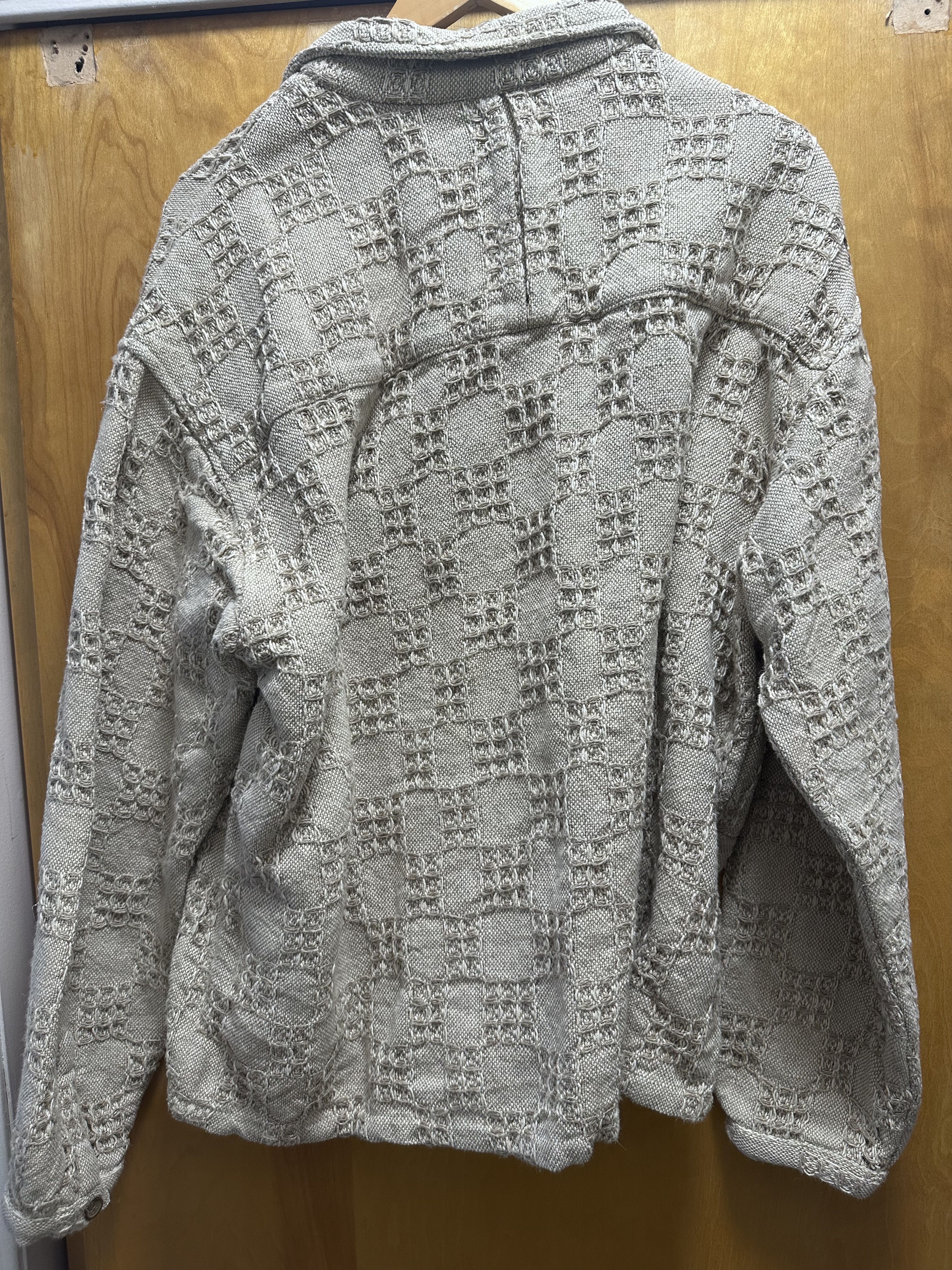 18 East 18 East SAM SHIRT JACKET - NATURAL HANDLOOM - XL Size US XL / EU 56 / 4 - 2 Thumbnail