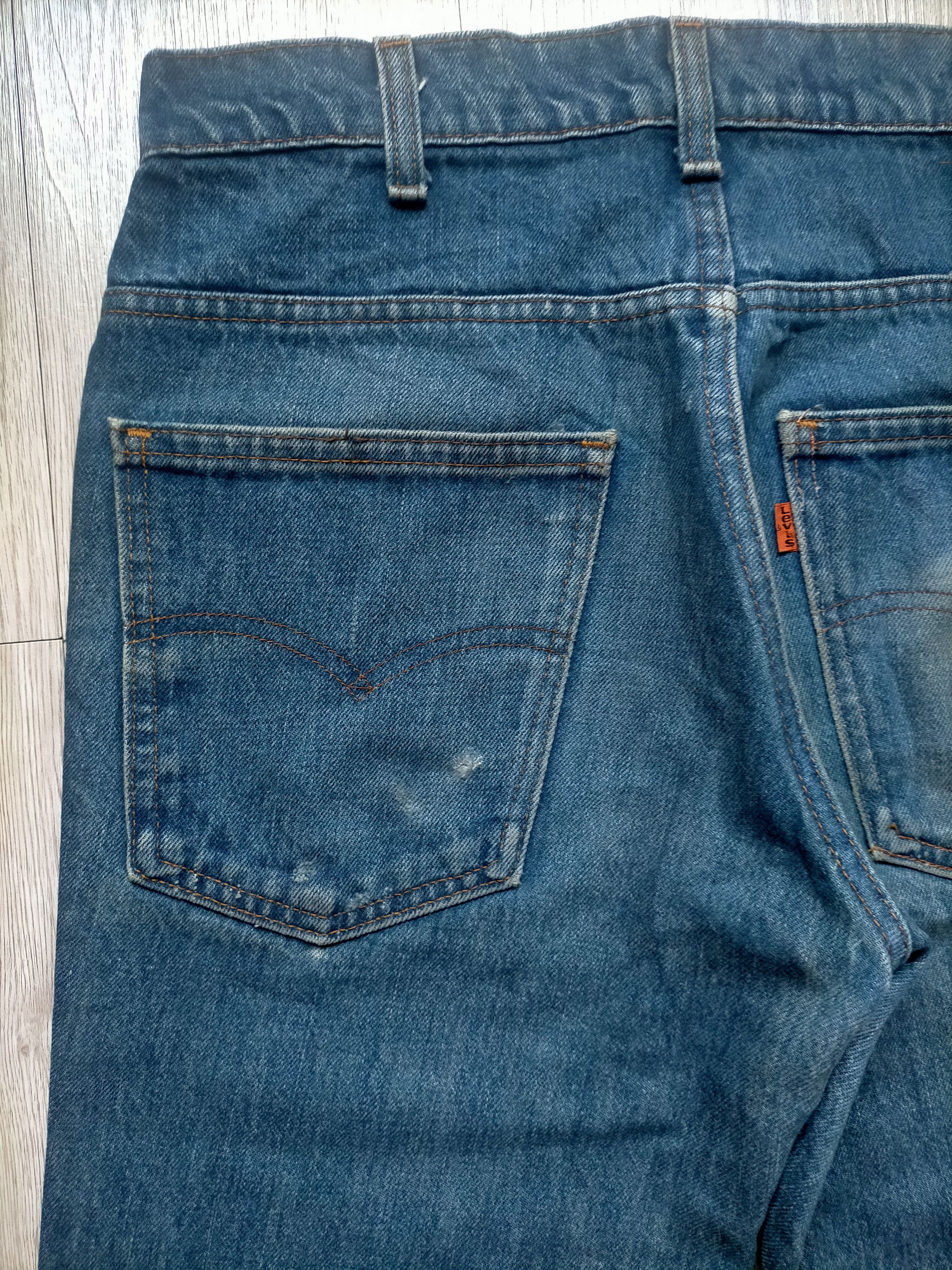 Levi's Vintage 70s Levis 684 Super Flare Boot cut jeans Size US 30 / EU 46 - 10 Thumbnail