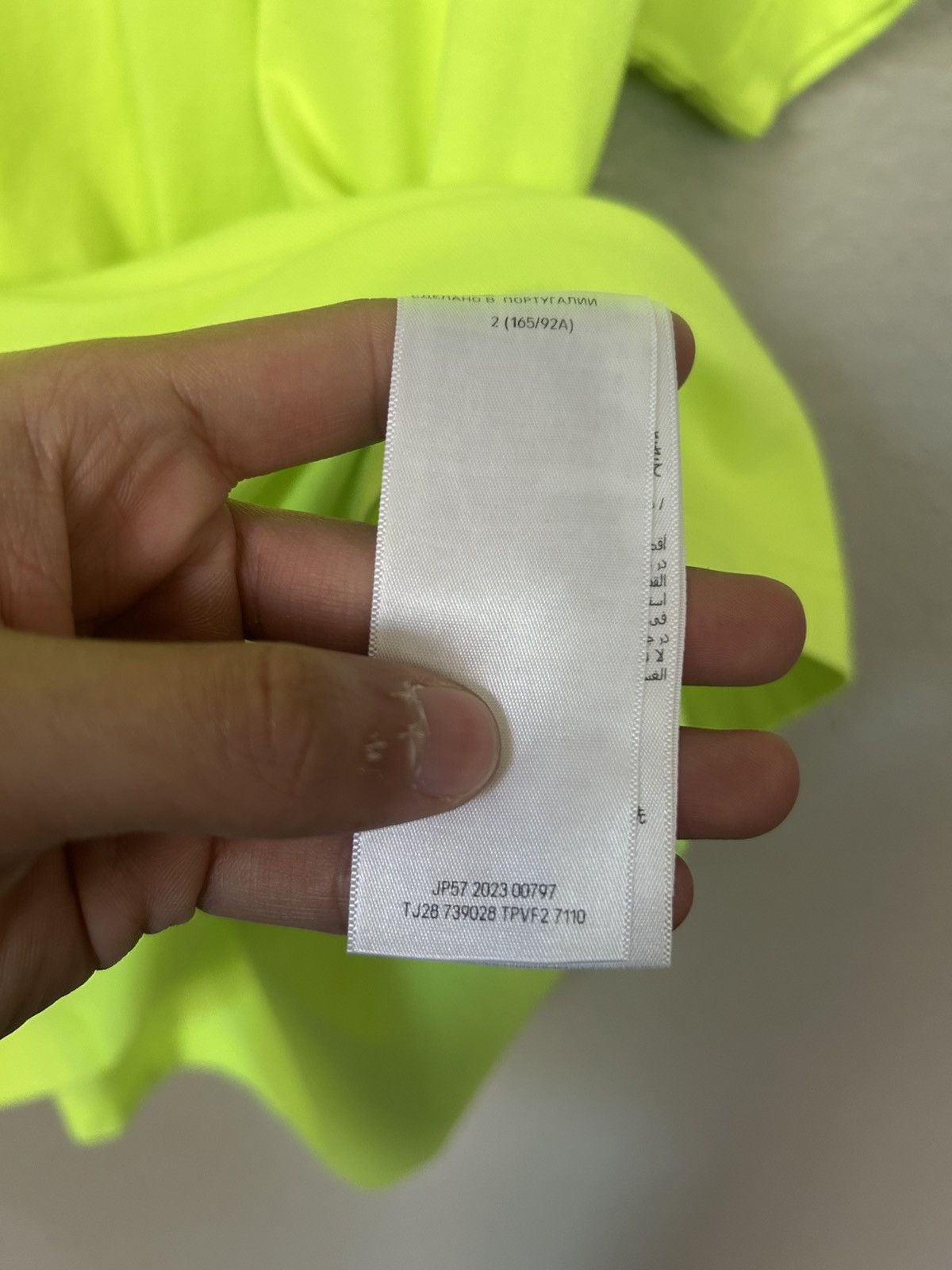 Balenciaga NEW BALENCIAGA NEON LOOP LAYERED TEE Size US M / EU 48-50 / 2 - 6 Thumbnail