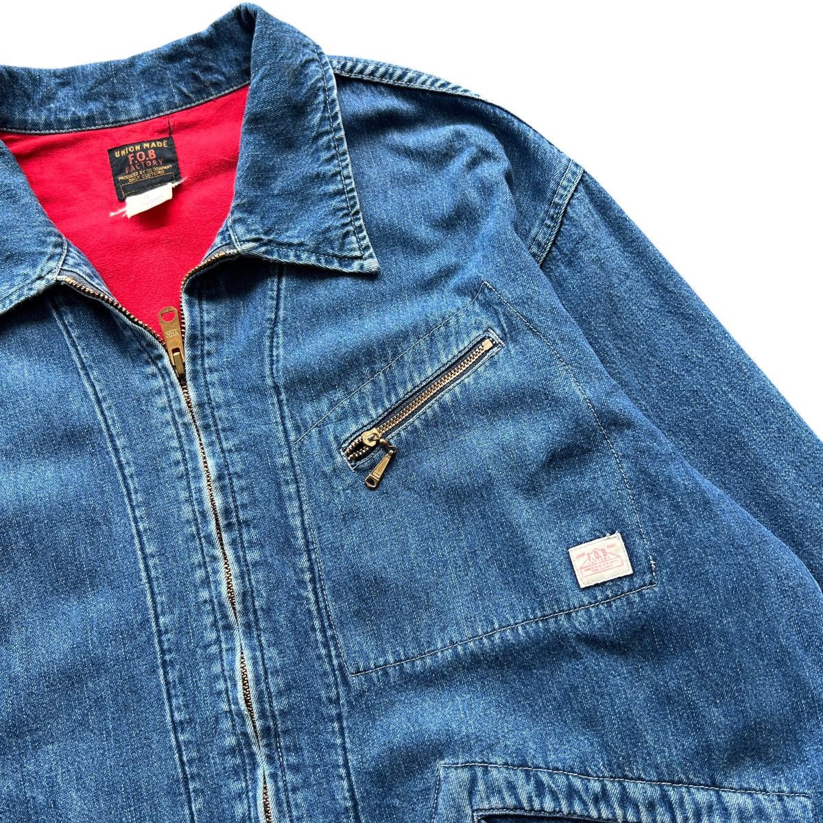 FOB Factory 🔥 Fob Factory Union Made Denim Trucker Jacket Size US S / EU 44-46 / 1 - 9 Thumbnail