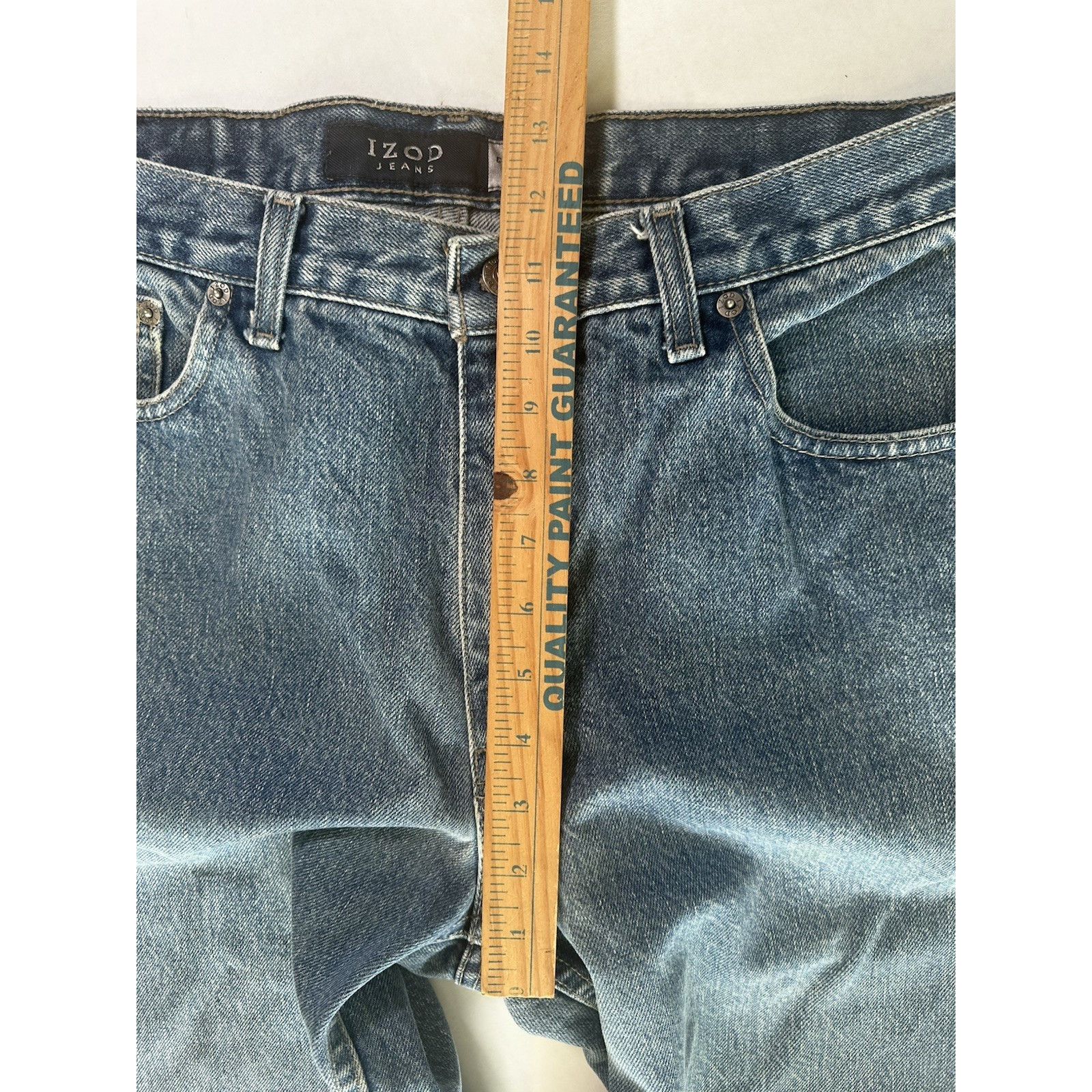 Izod Izod Jeans Blue Denim Classic Fit 36x30 Streetwear Normcore Size US 36 / EU 52 - 10 Thumbnail